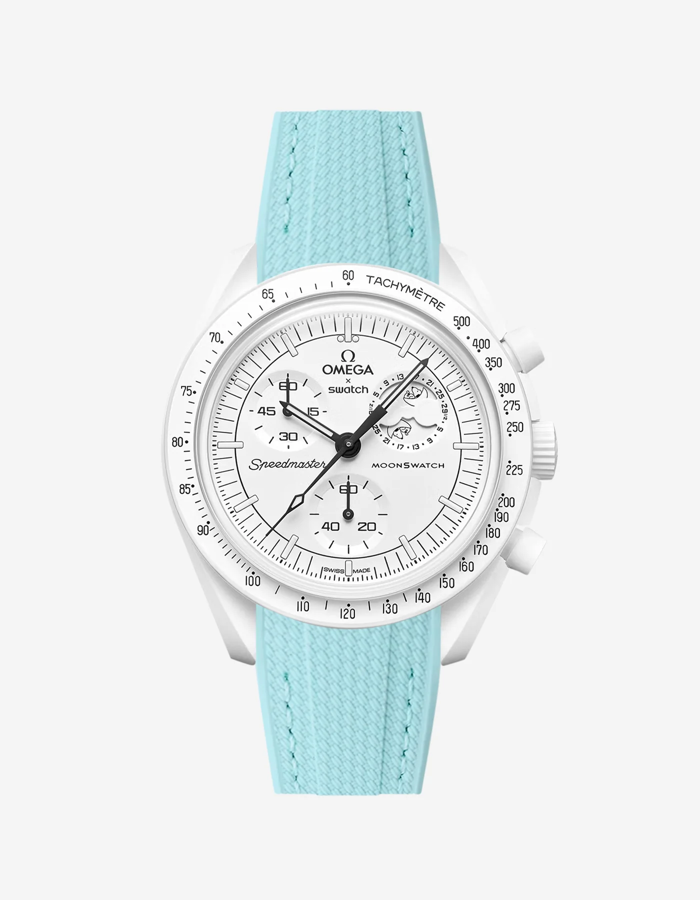 Rubber Strap for Omega X Swatch MoonSwatch Mission to The Moonphase - Image 29