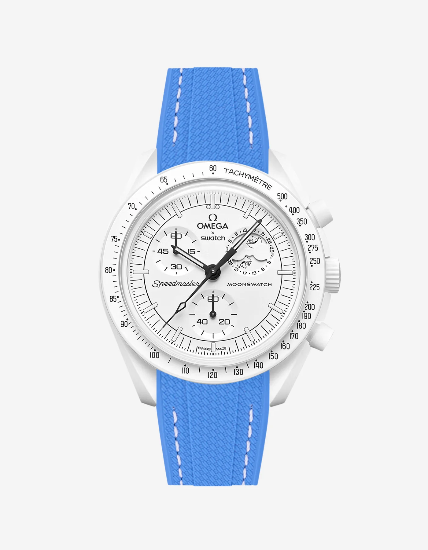 Rubber Strap for Omega X Swatch MoonSwatch Mission to The Moonphase - Image 35