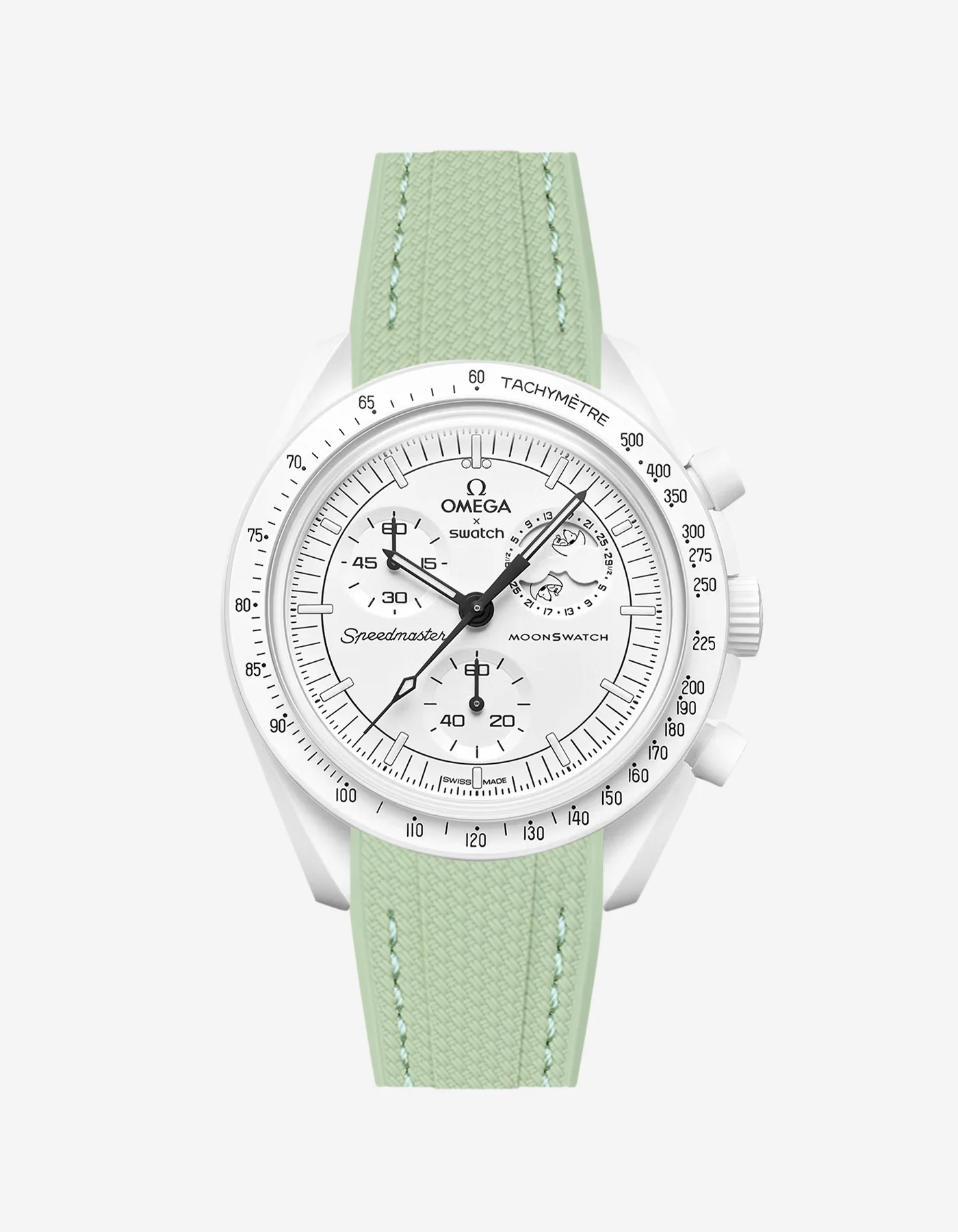 Rubber Strap for Omega X Swatch MoonSwatch Mission to The Moonphase - Image 45