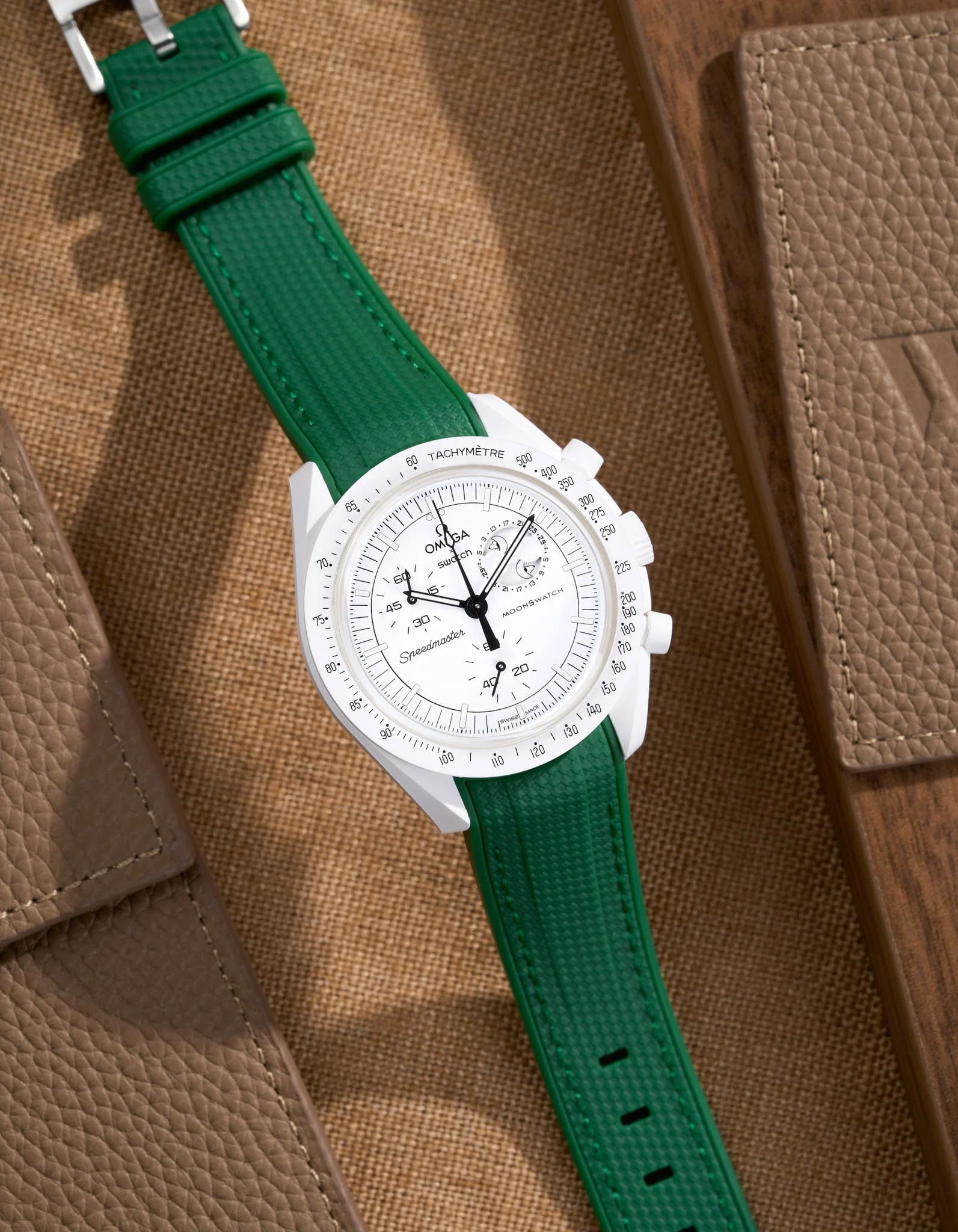 Rubber Strap for Omega X Swatch MoonSwatch Mission to The Moonphase - Image 52
