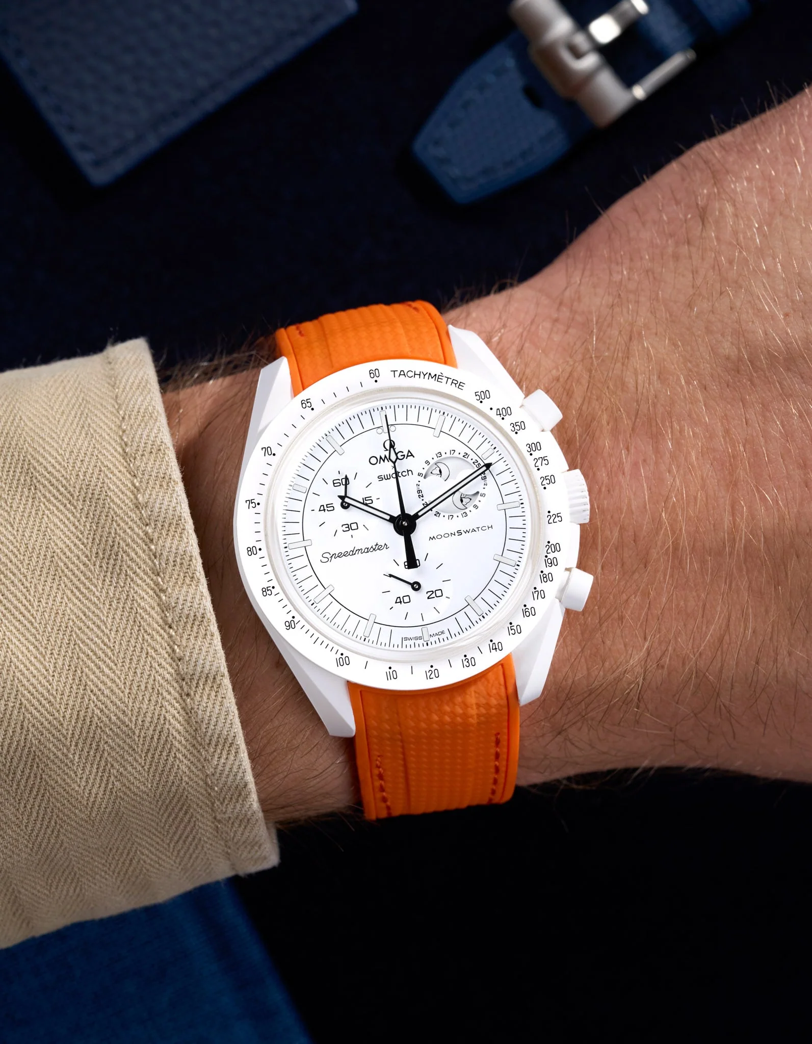 Rubber Strap for Omega X Swatch MoonSwatch Mission to The Moonphase - Image 56