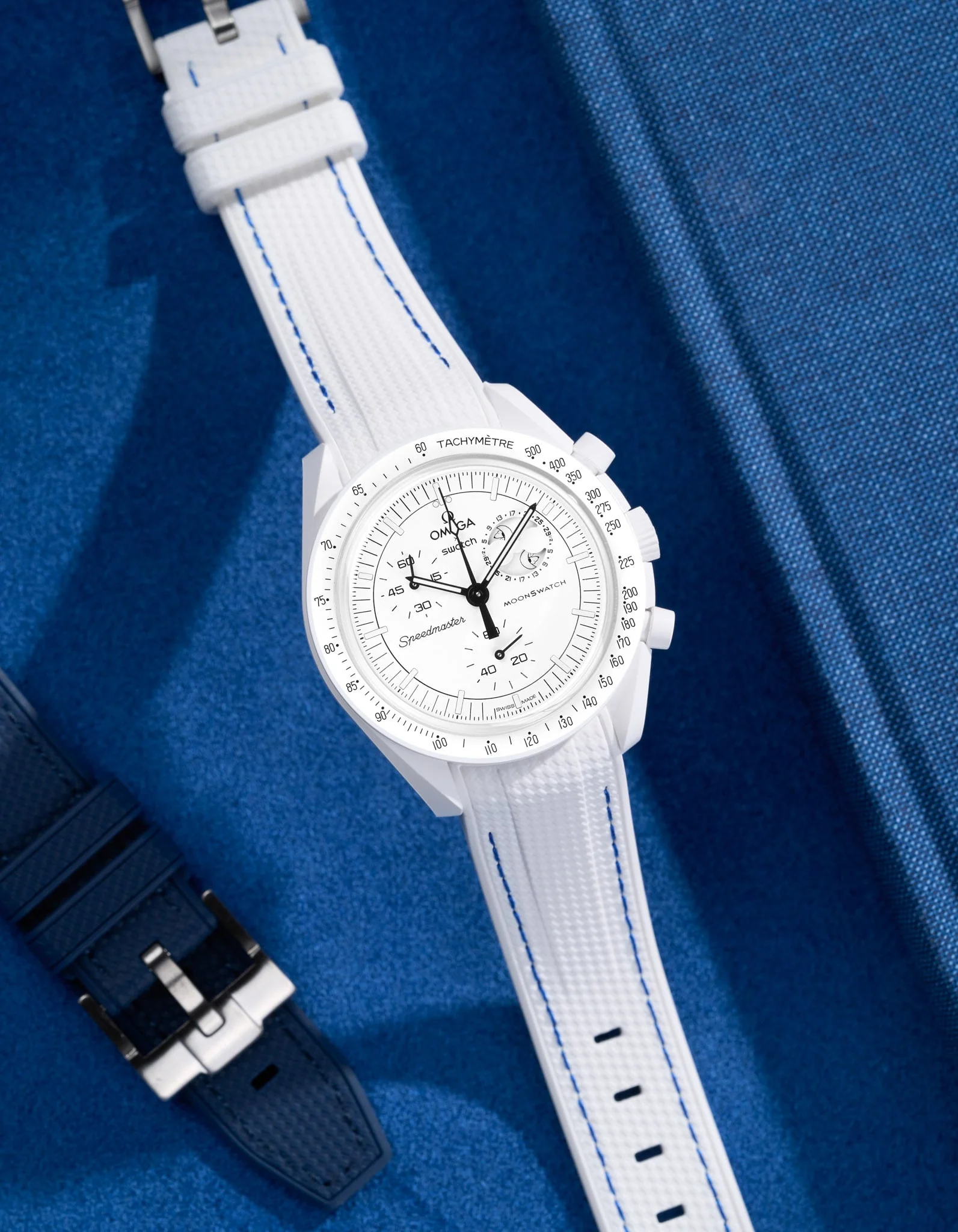 Rubber Strap for Omega X Swatch MoonSwatch Mission to The Moonphase - Image 62