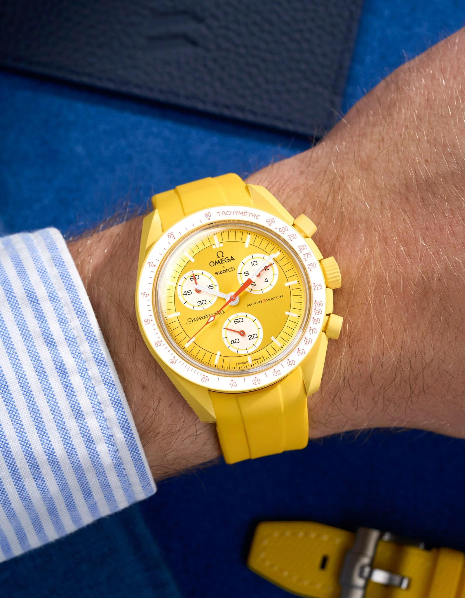 Rubber Strap for Omega X Swatch MoonSwatch Mission to the Sun - Image 7
