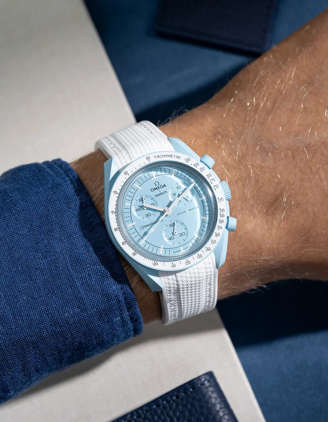 Rubber Strap for Omega X Swatch MoonSwatch Mission to Uranus - Image 2