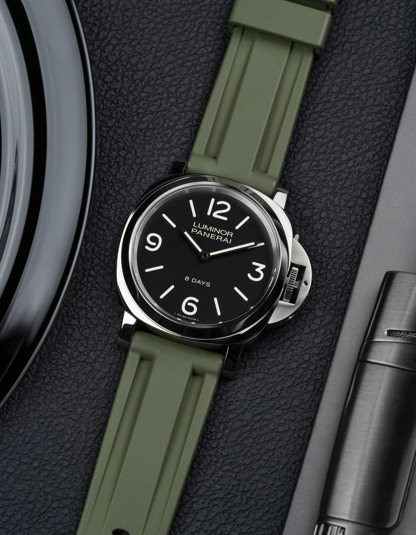 FKM Rubber Straps for Panerai Luminor - Image 6