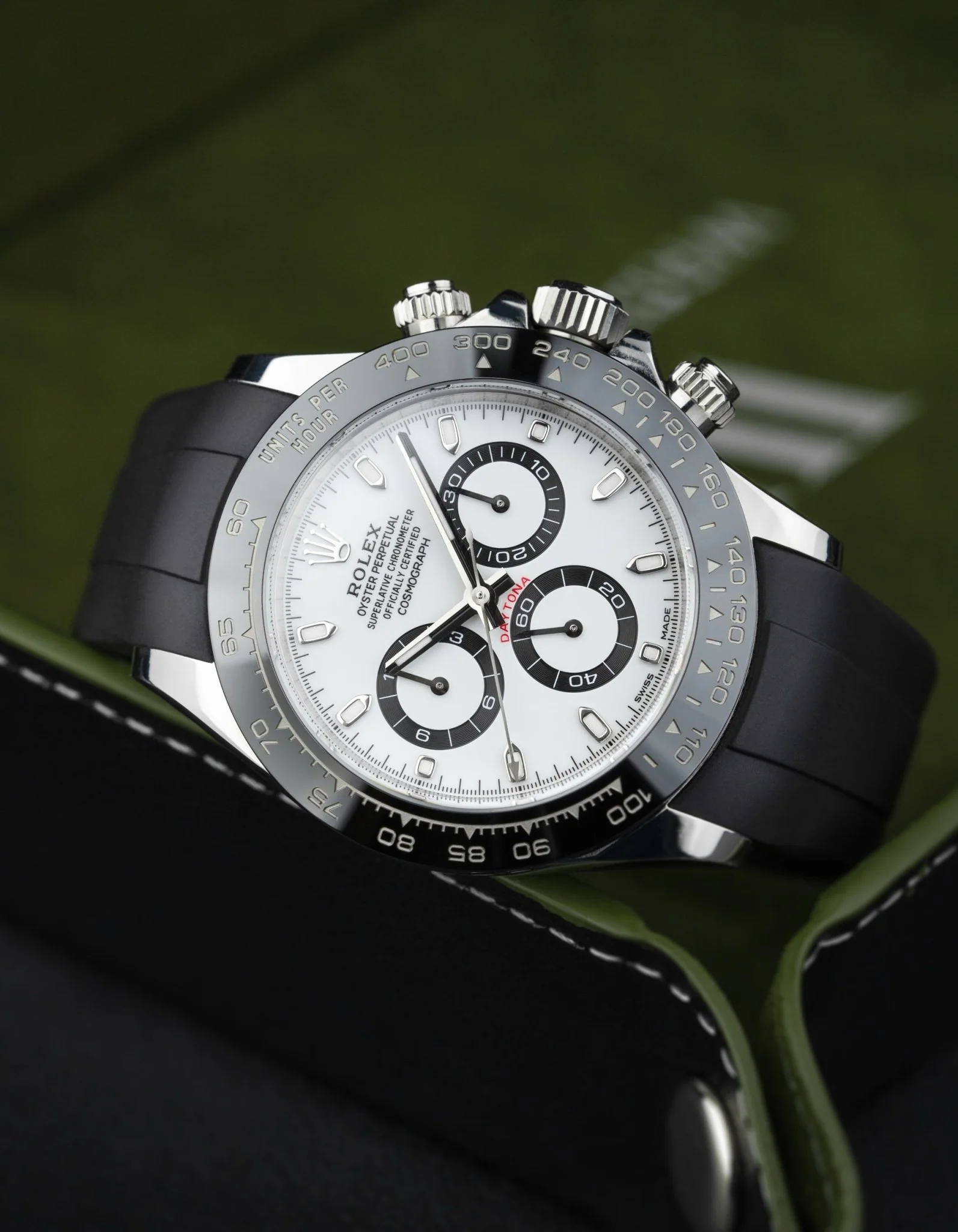 Rubber Strap for Rolex Daytona 116500LN Panda - Image 3
