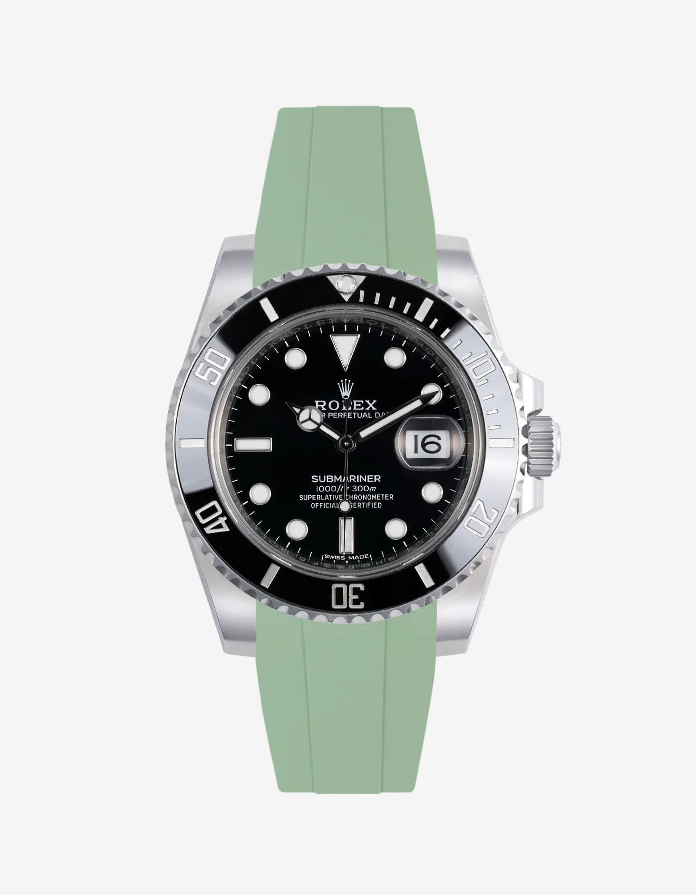 FKM Rubber Strap for Rolex Submariner 116610LN - Image 27