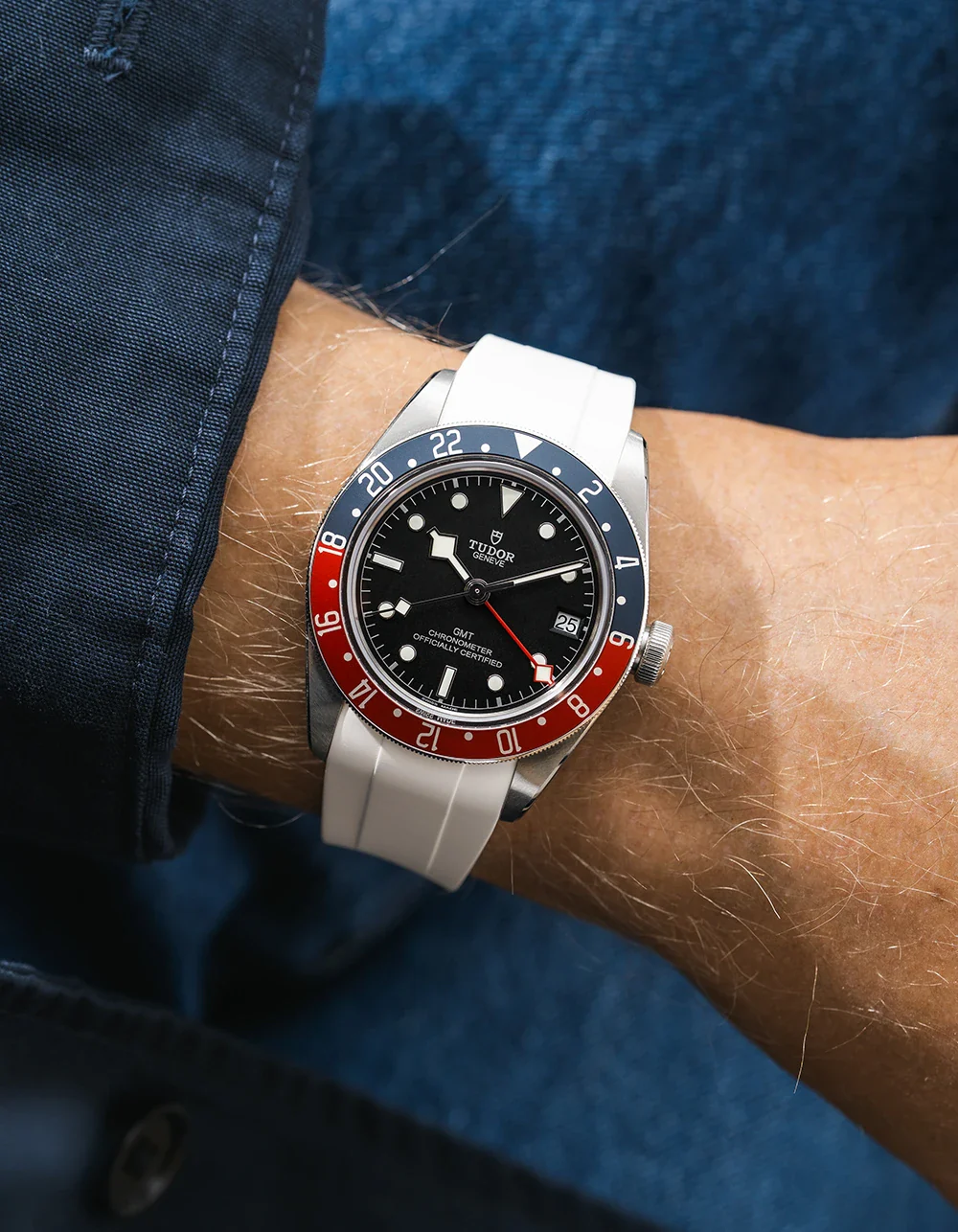 Rubber Strap for Tudor Black Bay Heritage 41 - Image 11