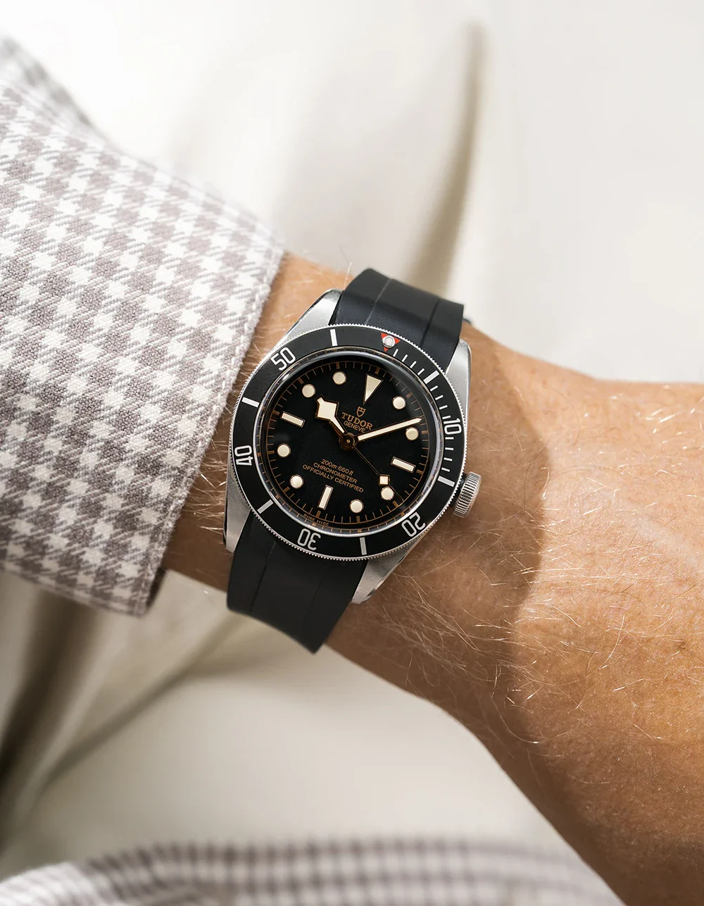 Rubber Strap for Tudor Black Bay Heritage 41 - Image 3