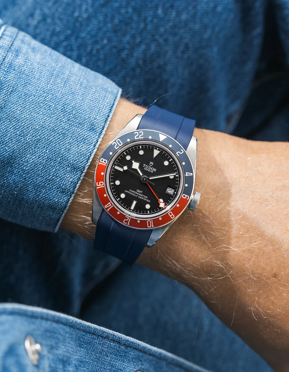 Rubber Strap for Tudor Black Bay Heritage 41 - Image 5