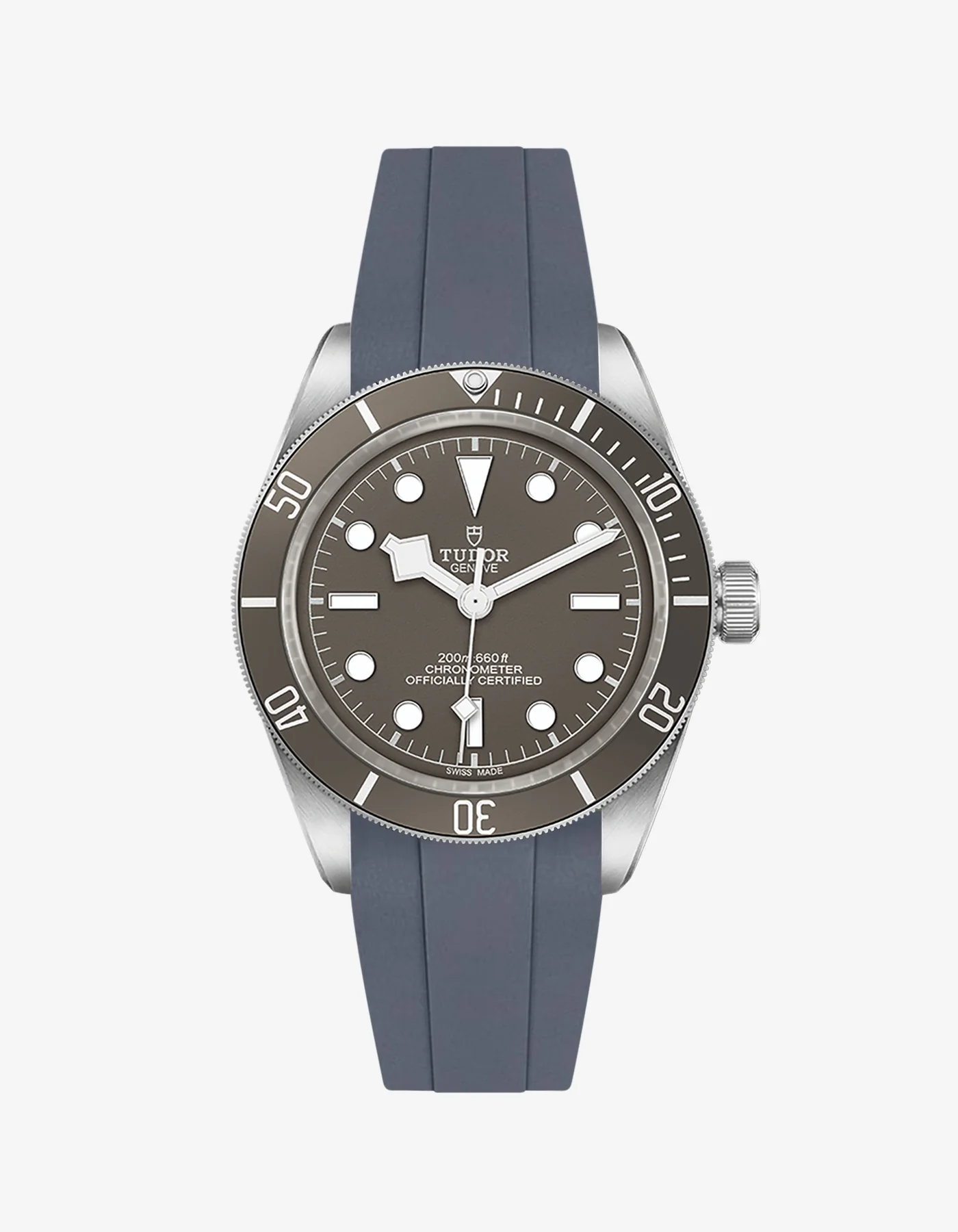 Rubber Strap for Tudor Black Bay 58 925 Silver - Image 10