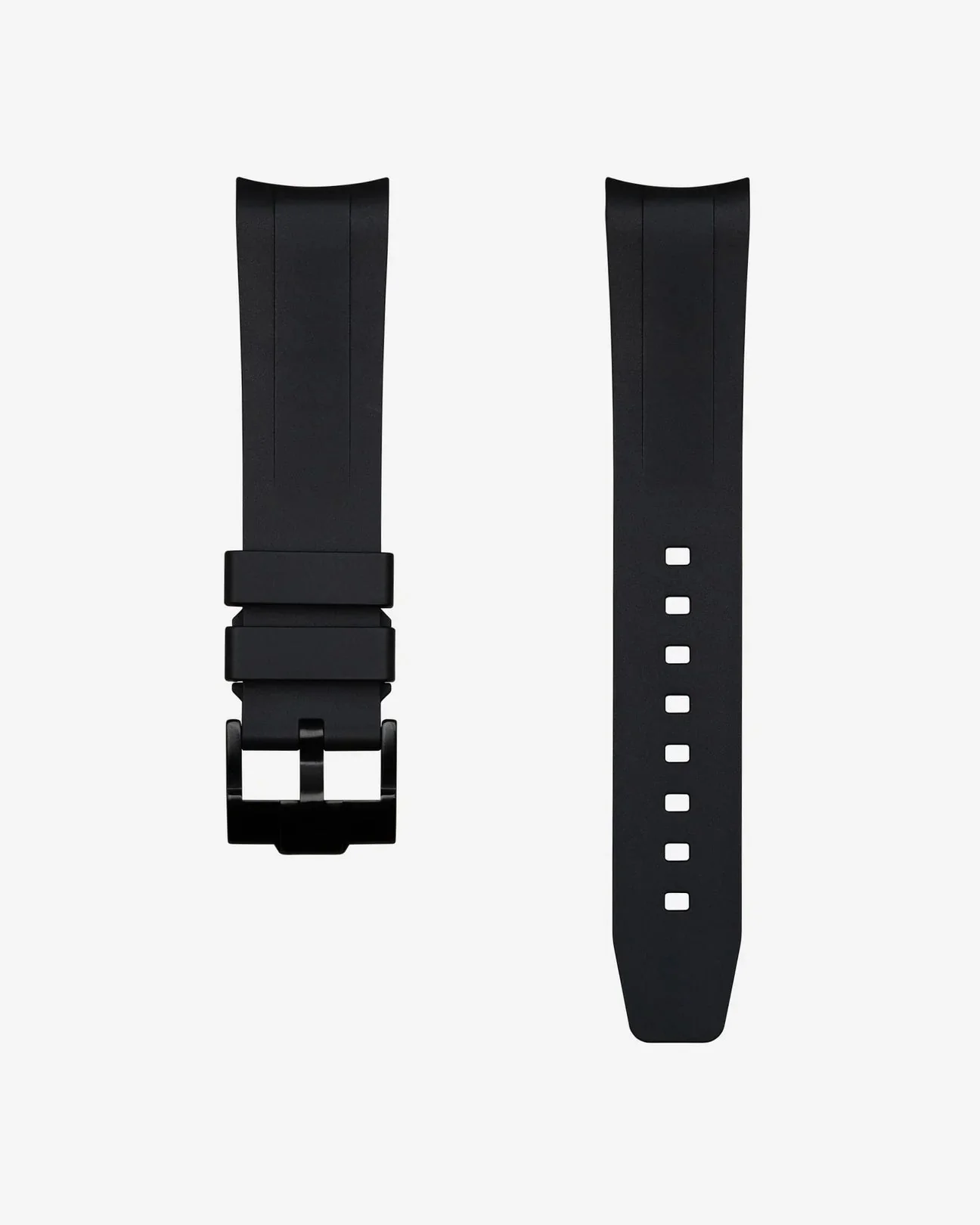 Rubber Strap for Tudor Black Bay 58 Black - Image 6