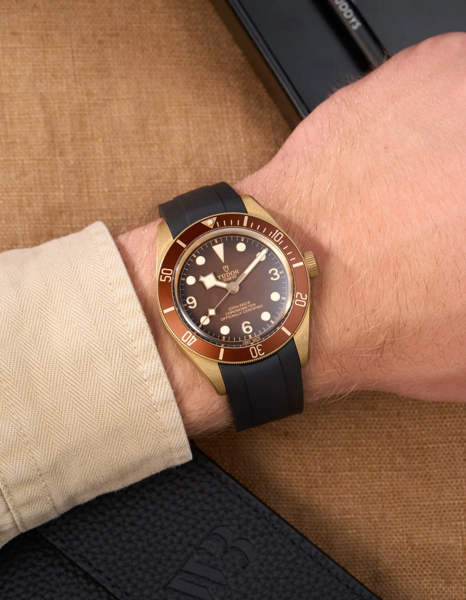 Rubber Strap for Tudor Black Bay 58 Bronze - Image 6