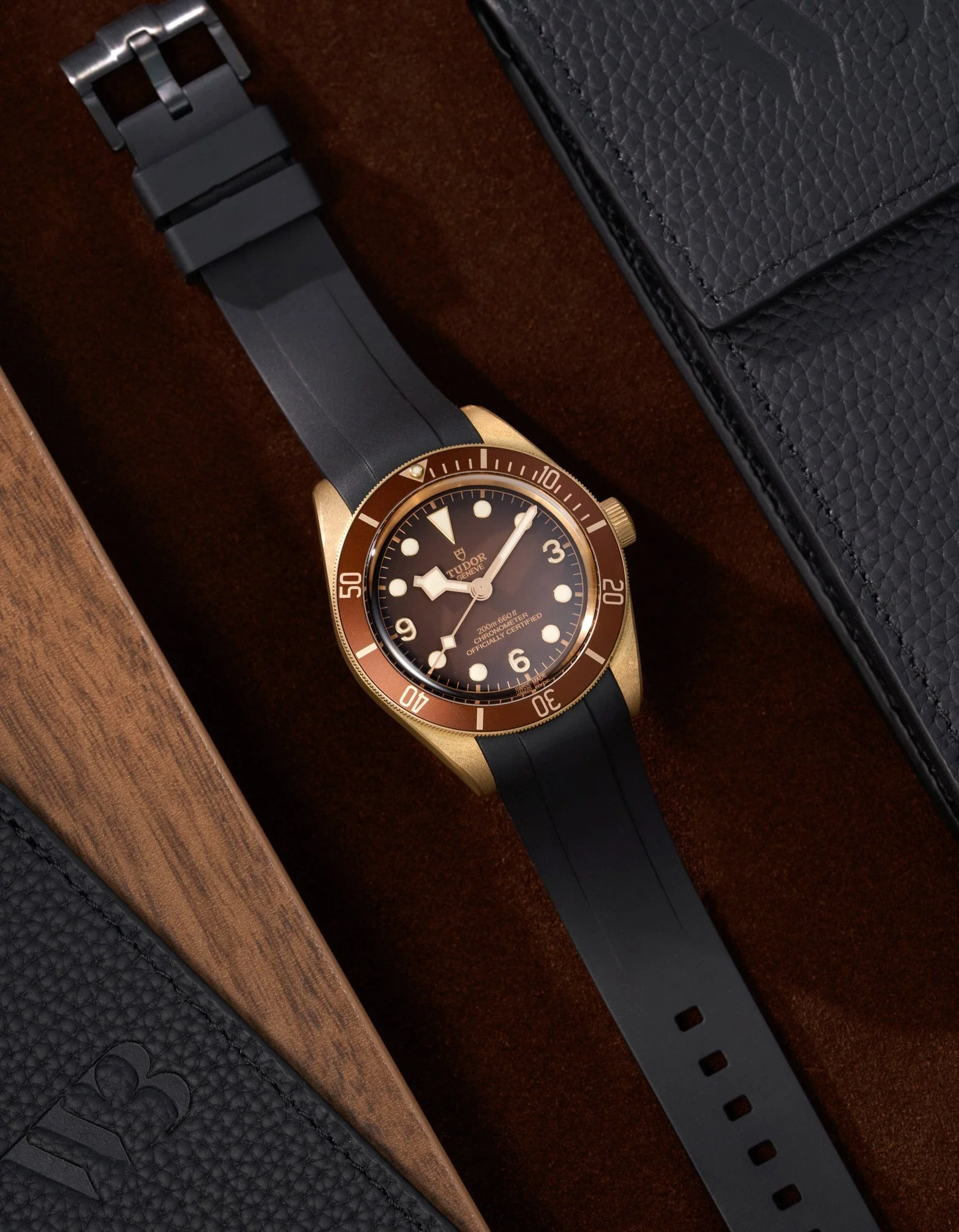 Rubber Strap for Tudor Black Bay 58 Bronze - Image 7