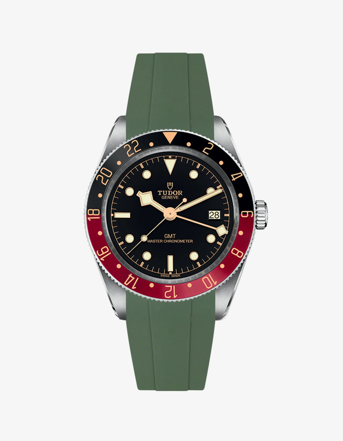 Rubber Strap for Tudor Black Bay 58 GMT - Image 3