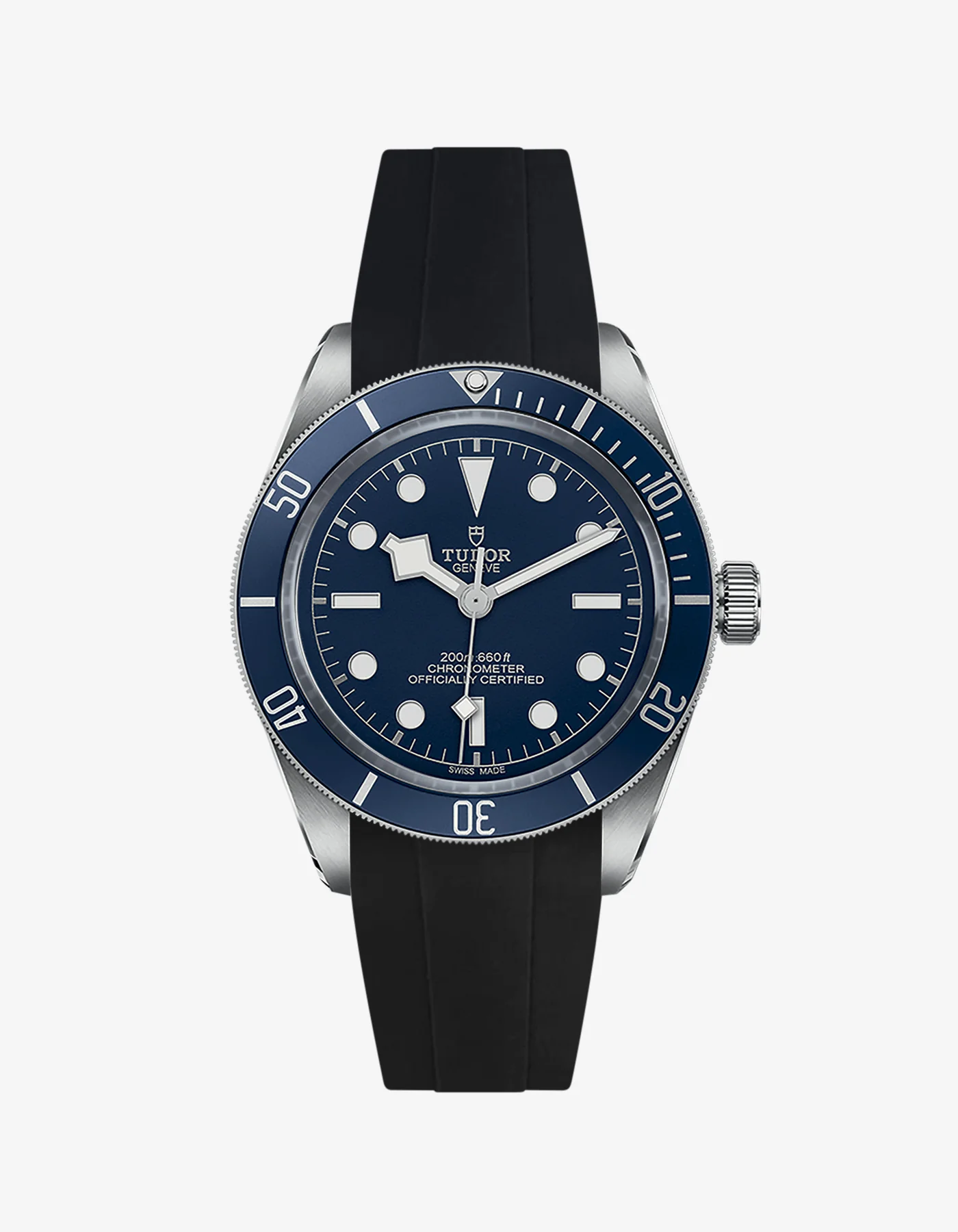Rubber Strap for Tudor Black Bay 58 Navy Blue - Image 16