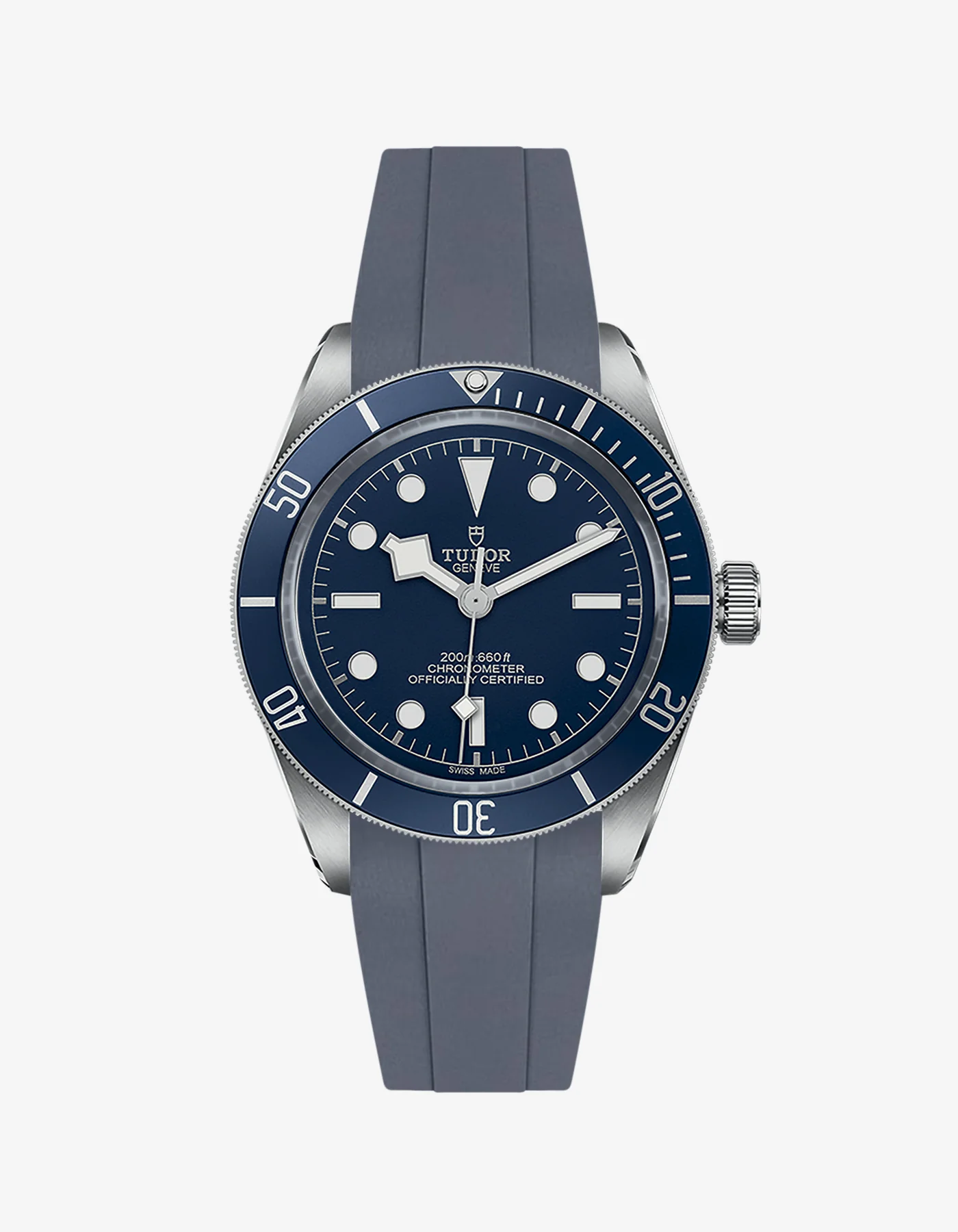Rubber Strap for Tudor Black Bay 58 Navy Blue - Image 23