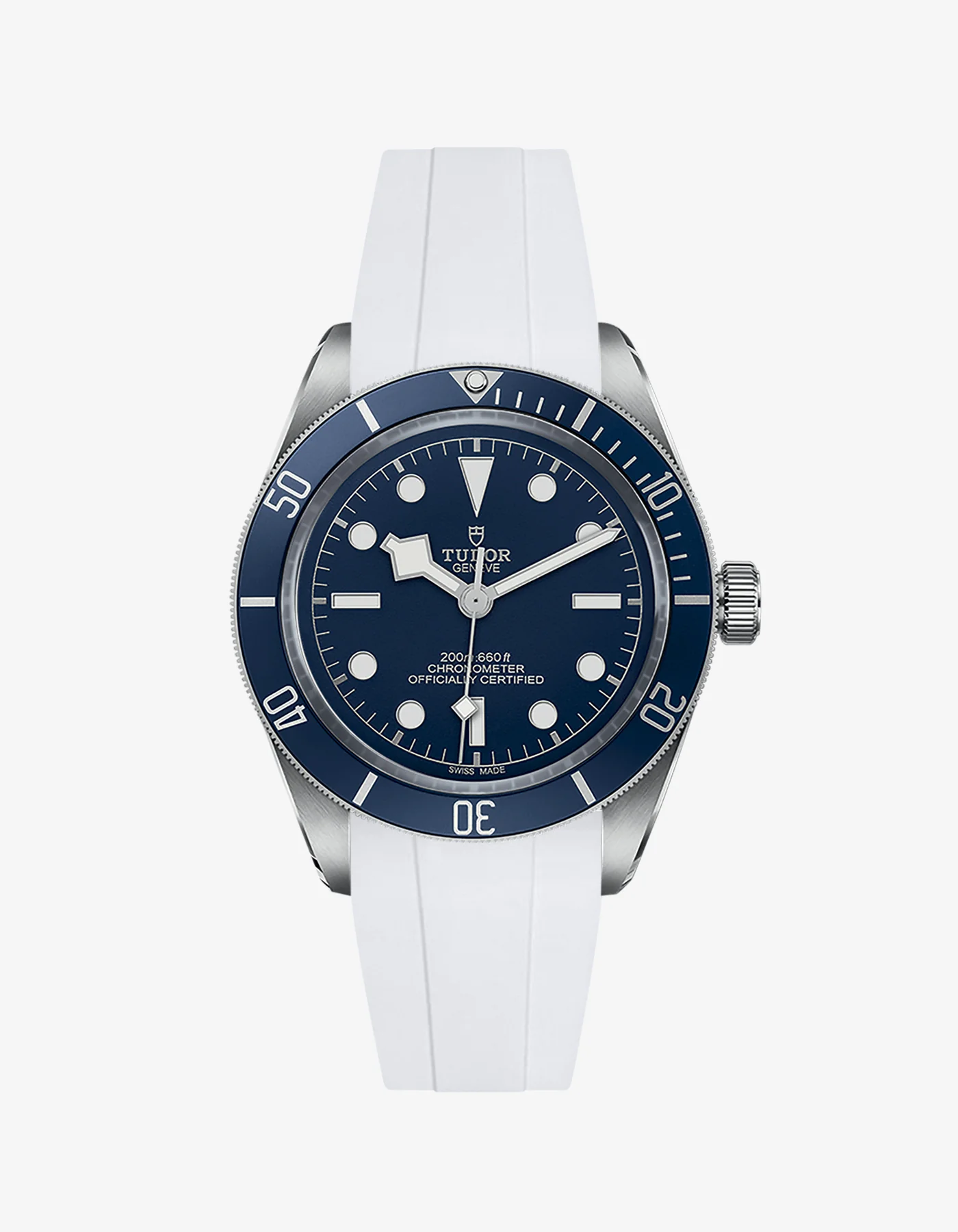 Rubber Strap for Tudor Black Bay 58 Navy Blue - Image 8