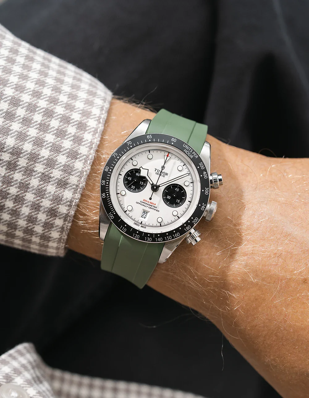 Rubber Strap for Tudor Black Bay Chrono - Image 8
