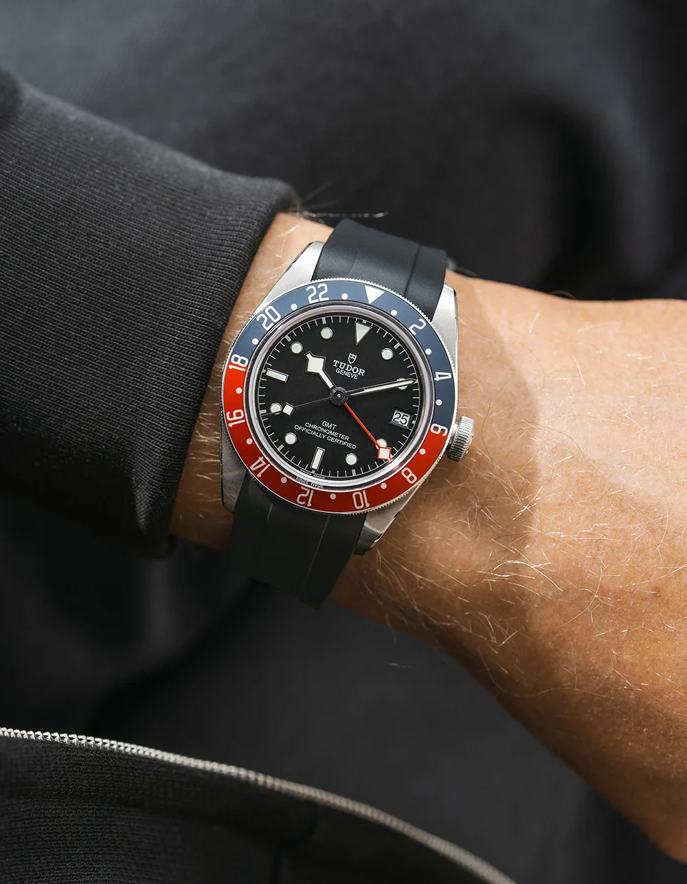 Rubber Strap for Tudor Black Bay GMT - Image 3