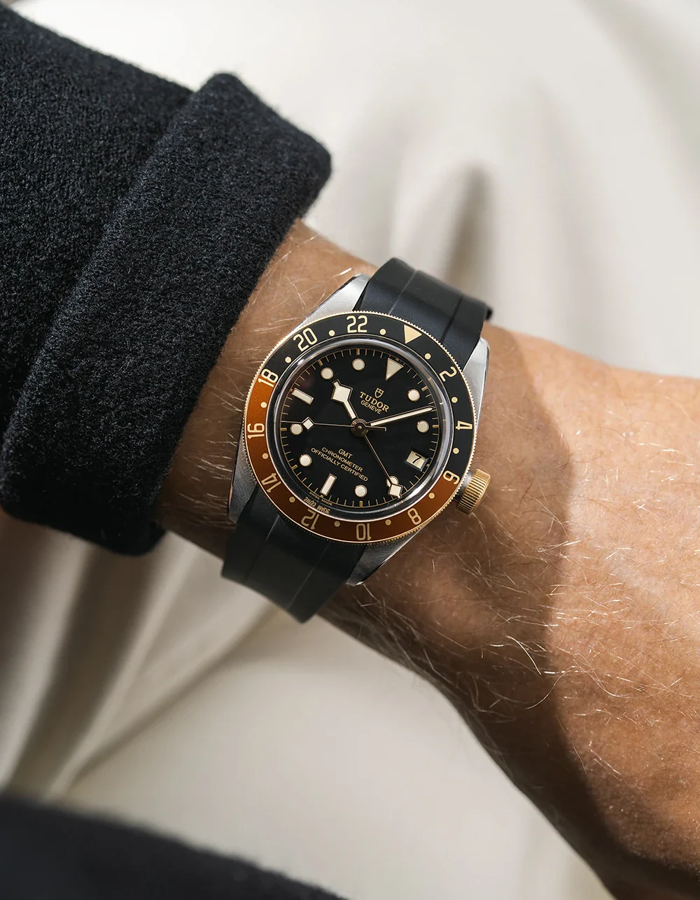 Rubber Strap for Tudor Black Bay GMT - Image 4
