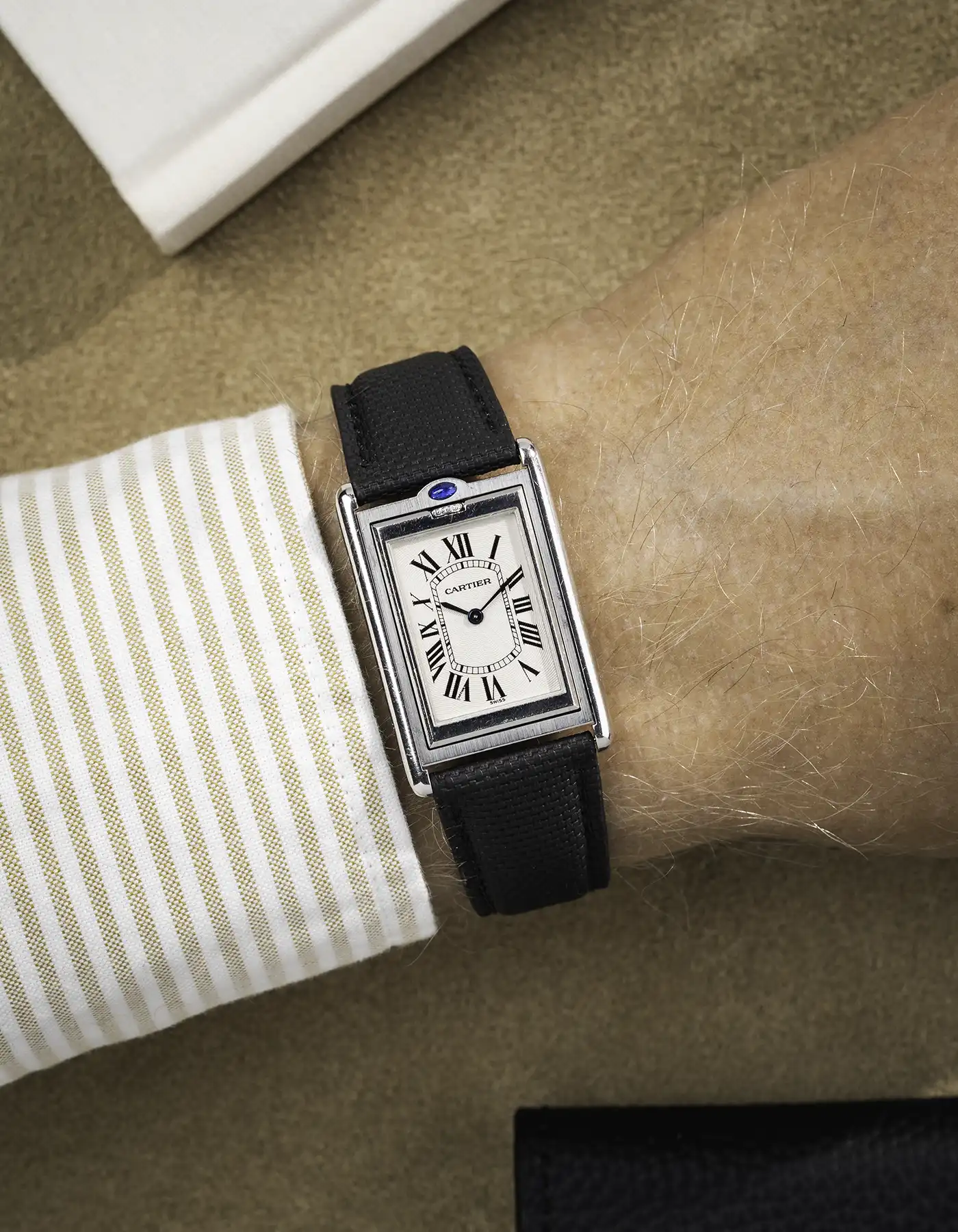 Rubberised Sailcloth Leather Strap 19mm-20mm - Image 3