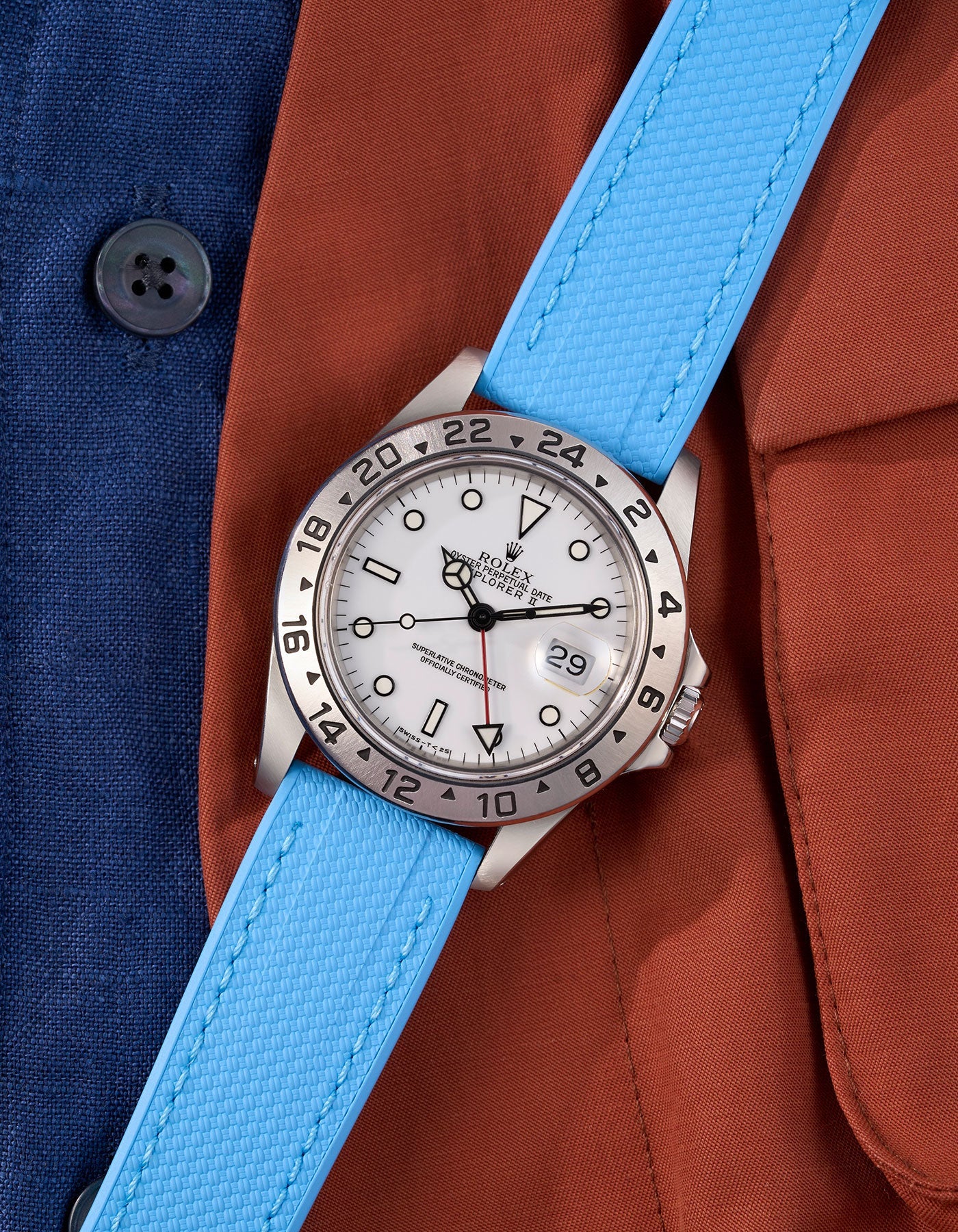 Straight End Vertech FKM Strap - 20mm - Image 18