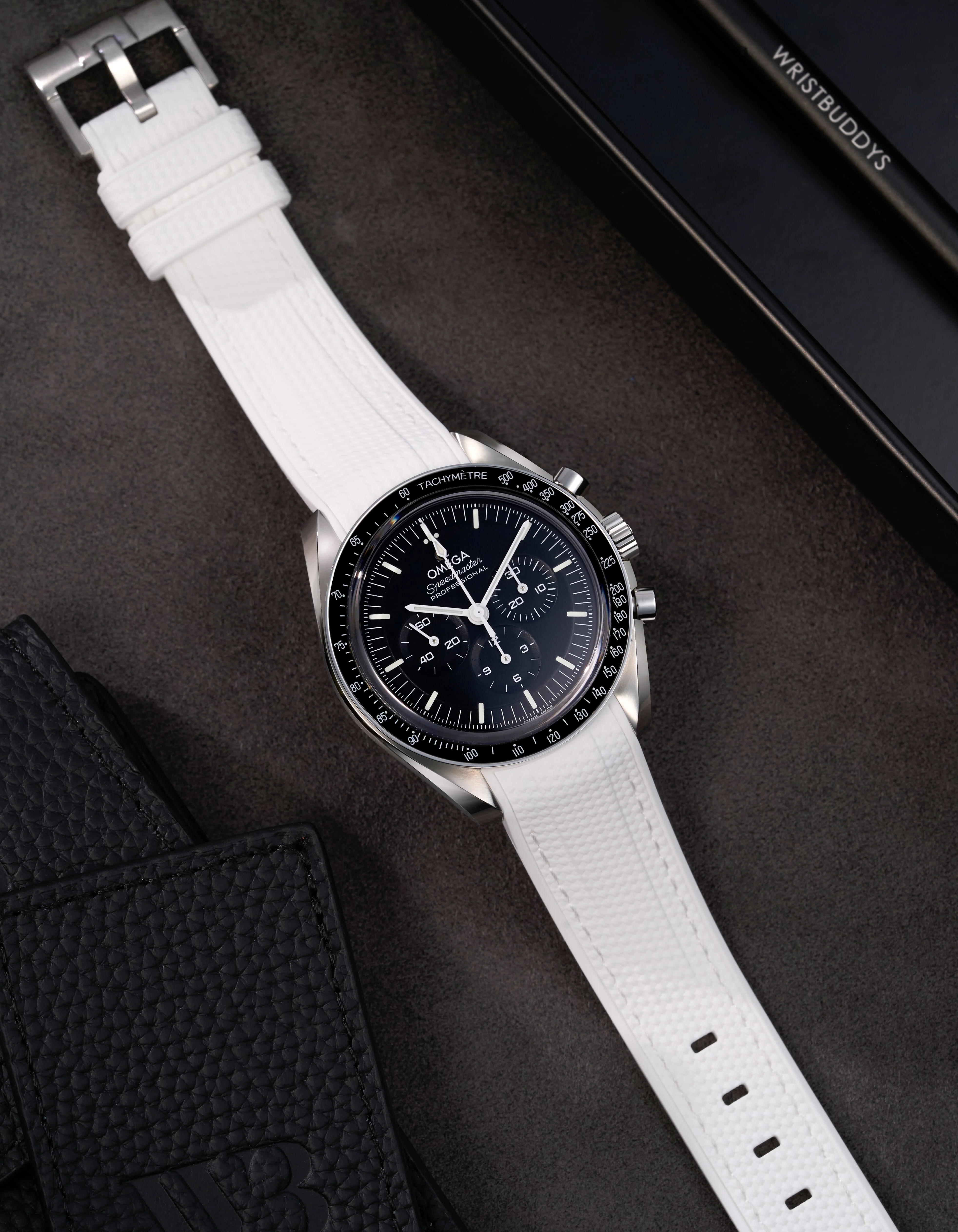 Vertech Rubber Strap for Omega Speedmaster - Image 11