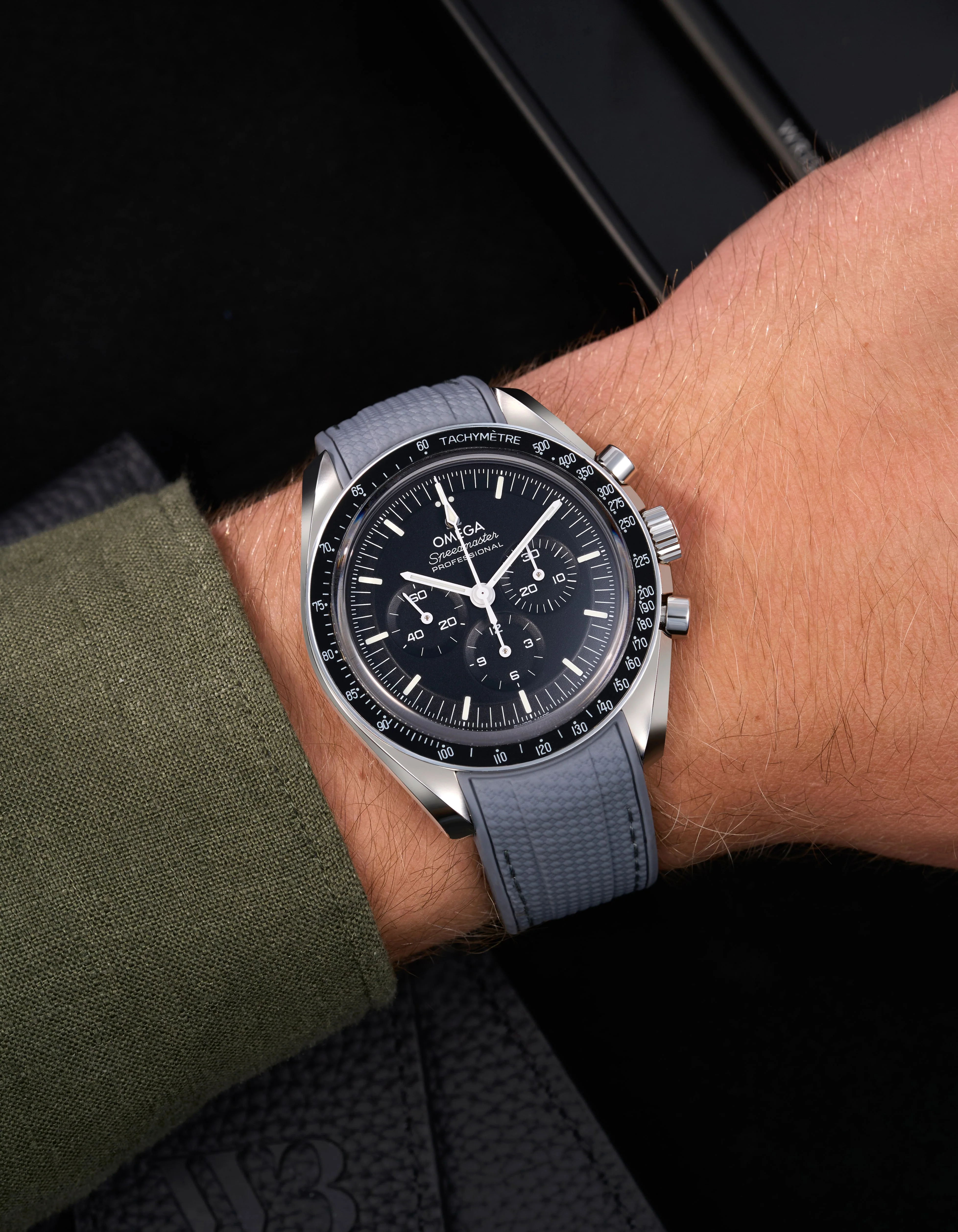 Vertech Rubber Strap for Omega Speedmaster - Image 18