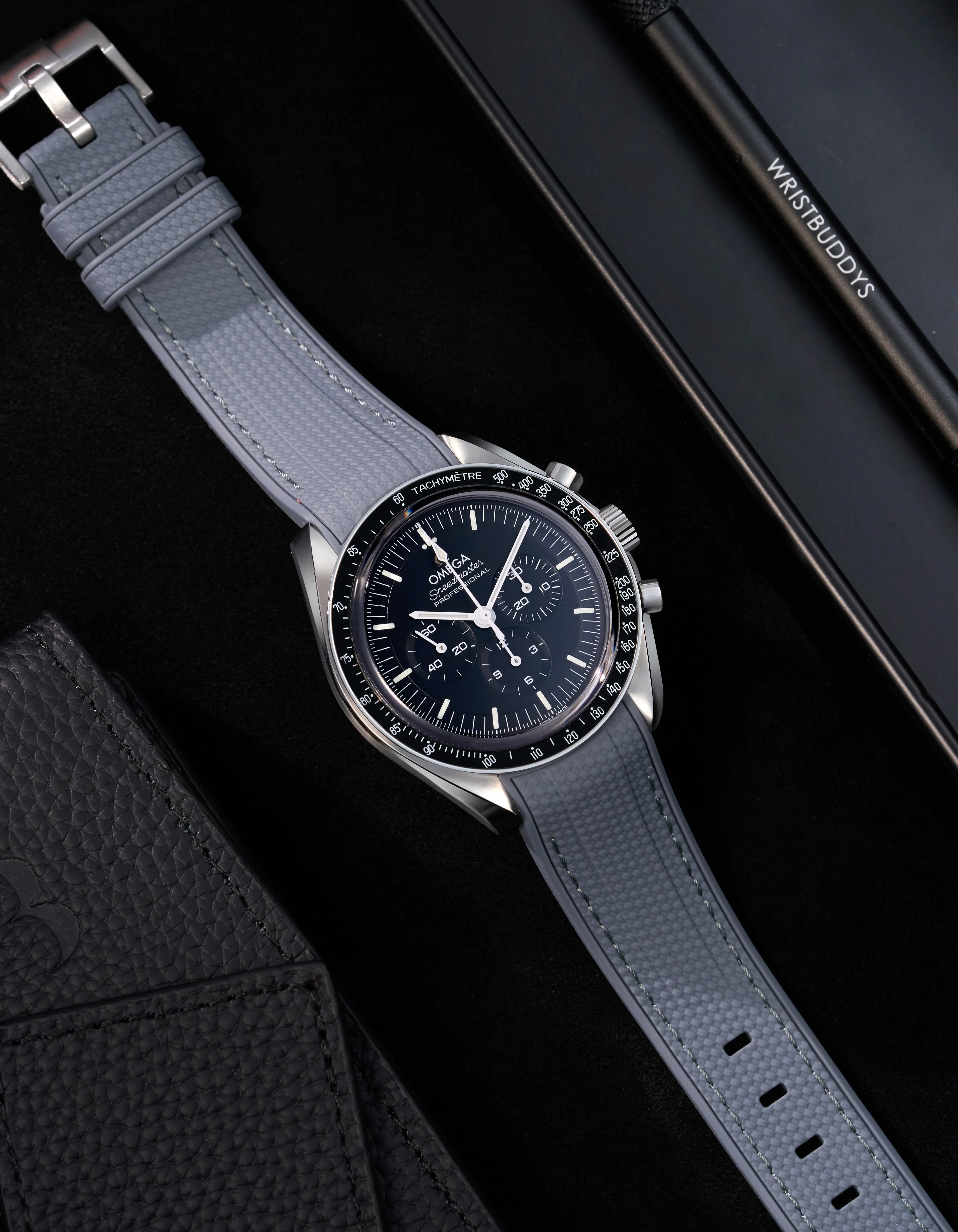 Vertech Rubber Strap for Omega Speedmaster - Image 19