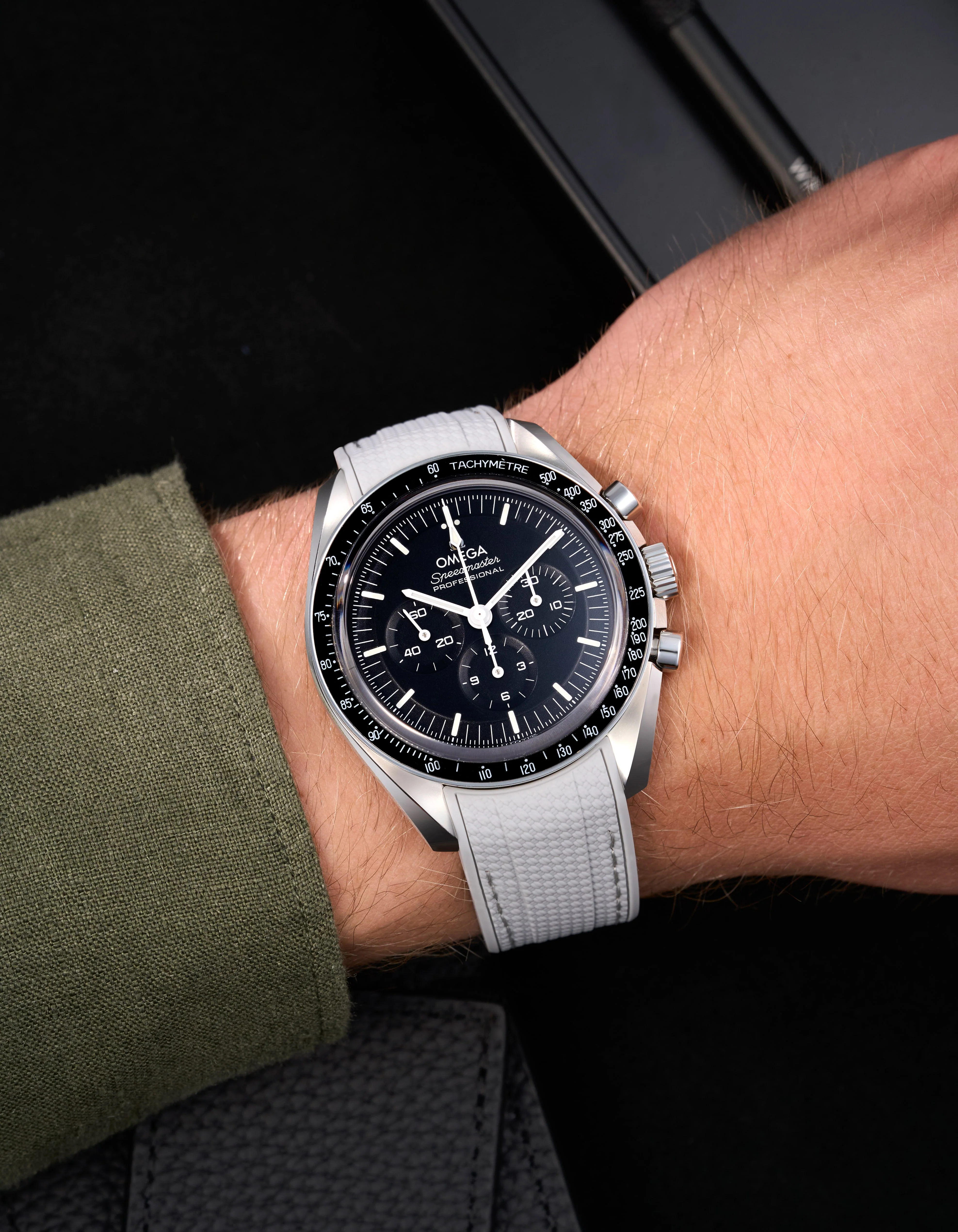 Vertech Rubber Strap for Omega Speedmaster - Image 22