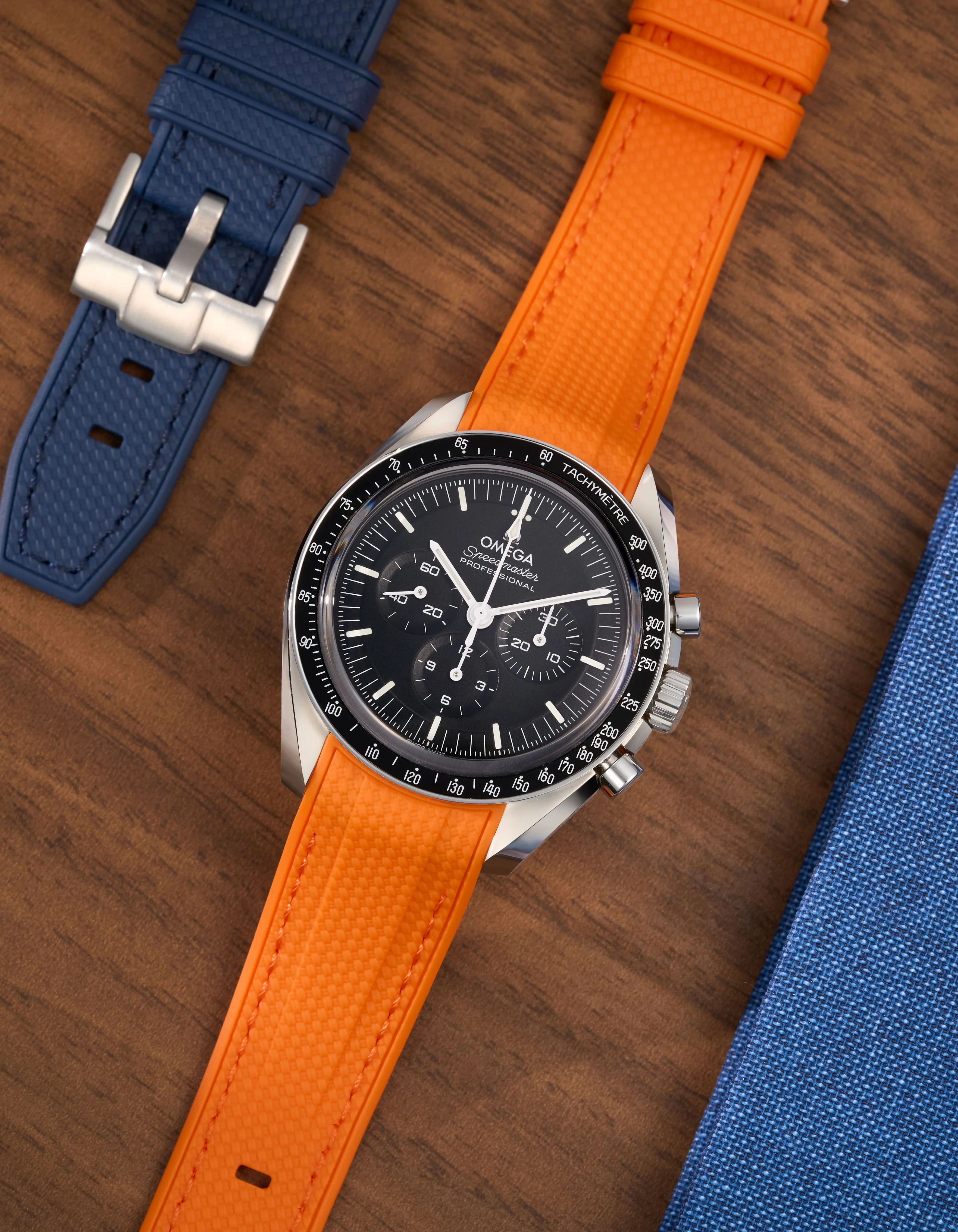 Vertech Rubber Strap for Omega Speedmaster - Image 27
