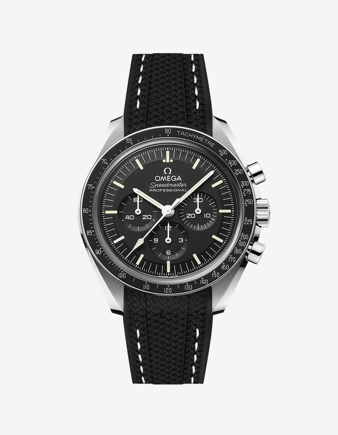 Vertech Rubber Strap for Omega Speedmaster - Image 5