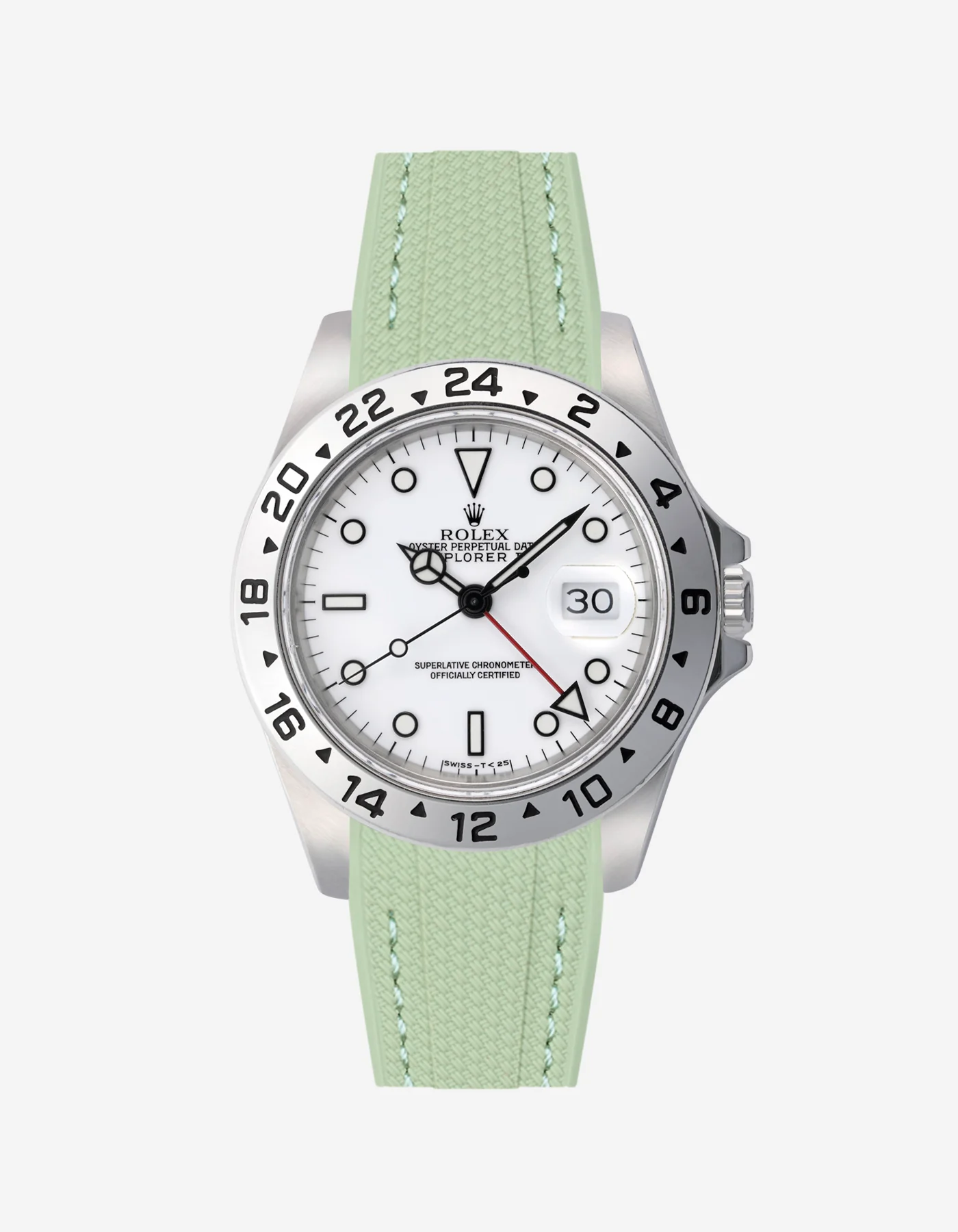 Vertech Rubber Strap for Rolex Explorer II 16570 - Image 15