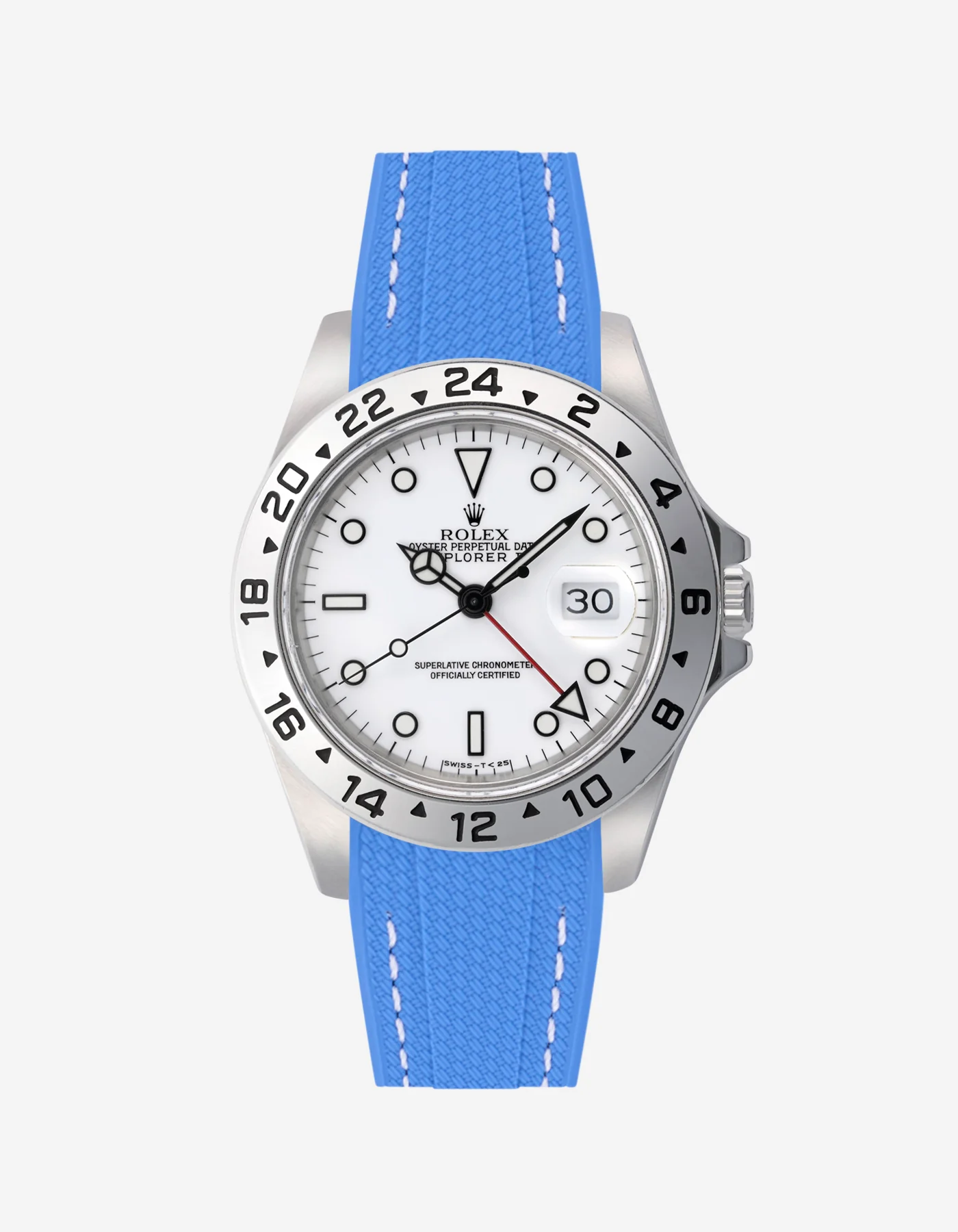 Vertech Rubber Strap for Rolex Explorer II 16570 - Image 18
