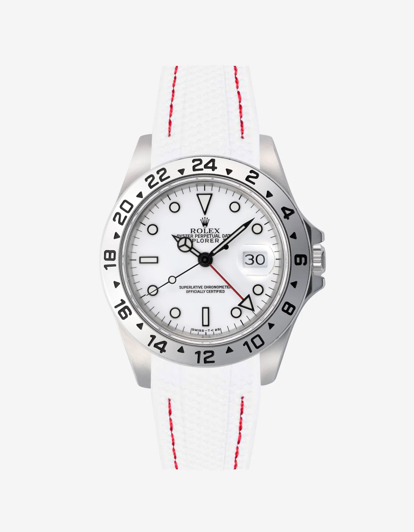 Vertech Rubber Strap for Rolex Explorer II 16570 - Image 21