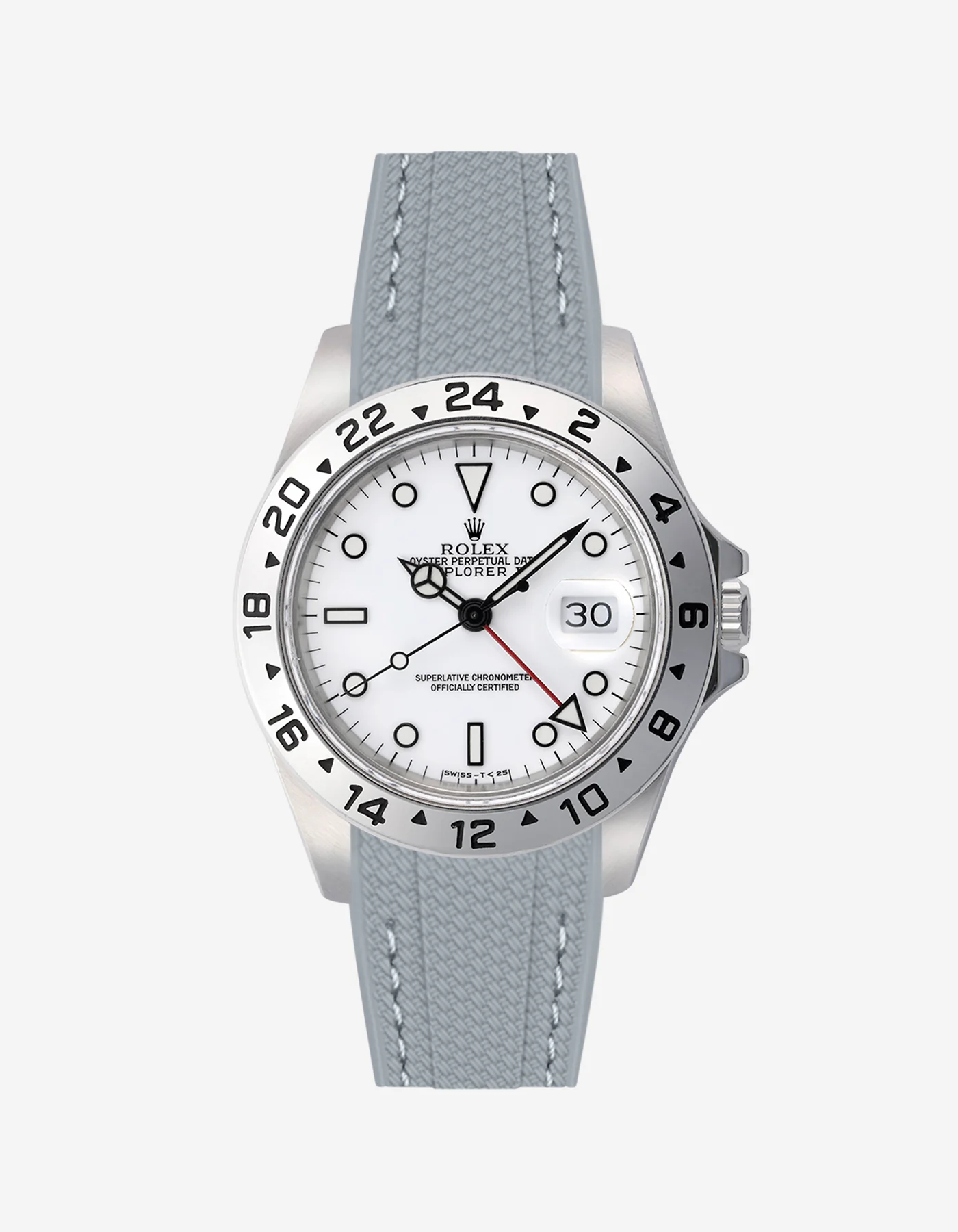 Vertech Rubber Strap for Rolex Explorer II 16570 - Image 25