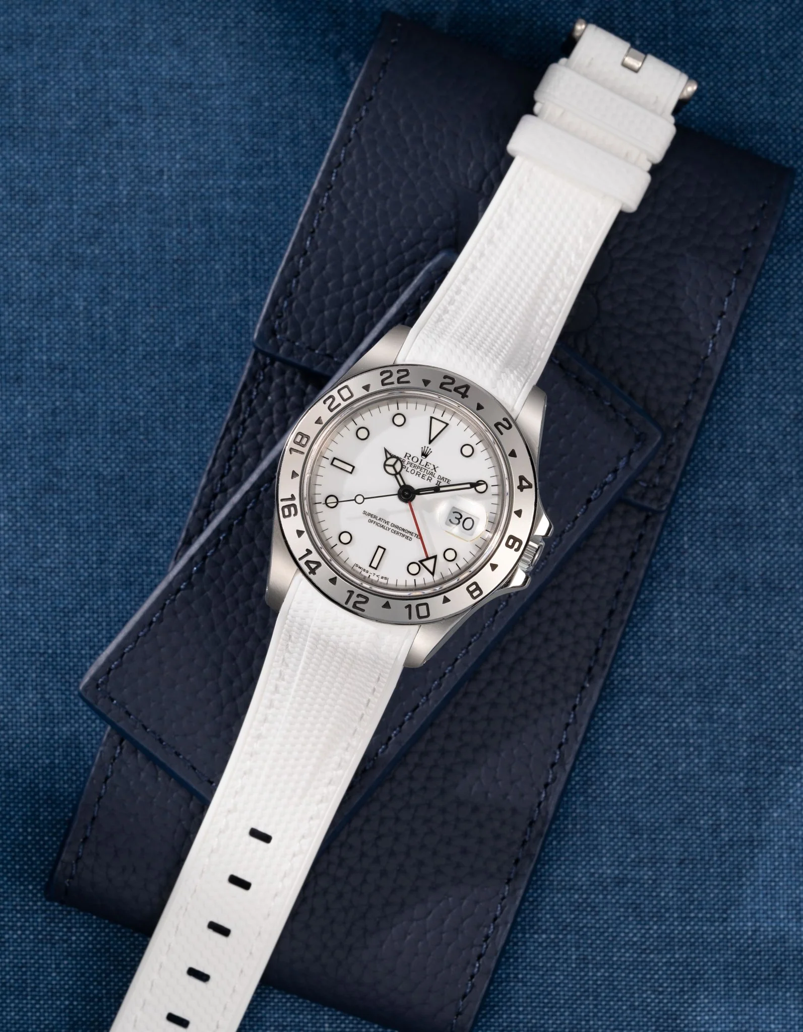 Vertech Rubber Strap for Rolex Explorer II 16570 - Image 4