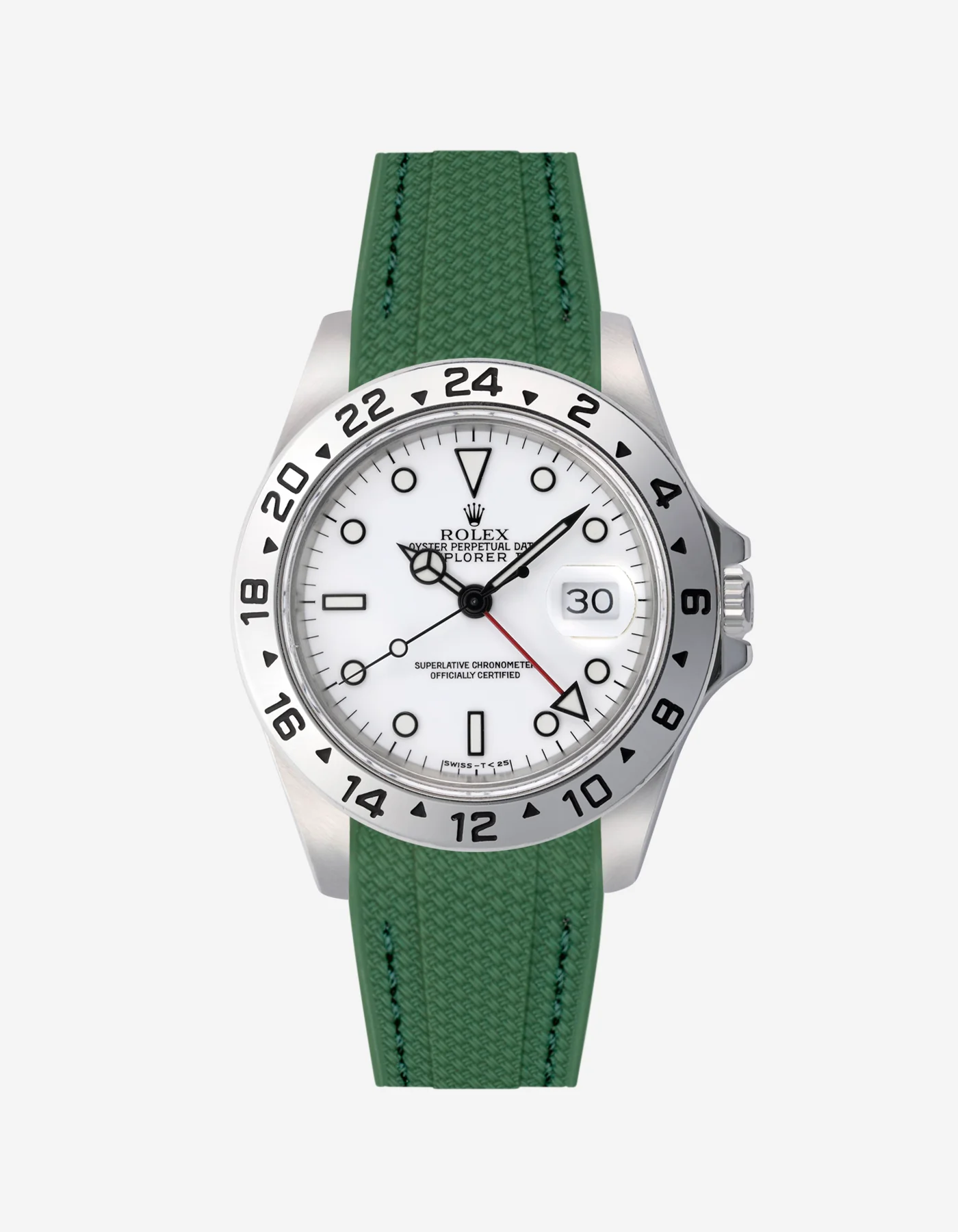 Vertech Rubber Strap for Rolex Explorer II 16570 - Image 6