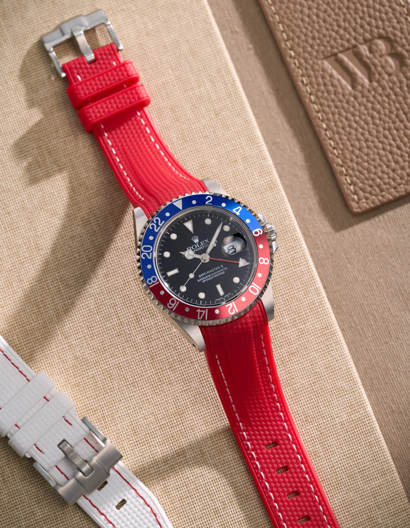 Vertech Rubber Strap for Rolex GMT Master II 16710 Pepsi - Image 14