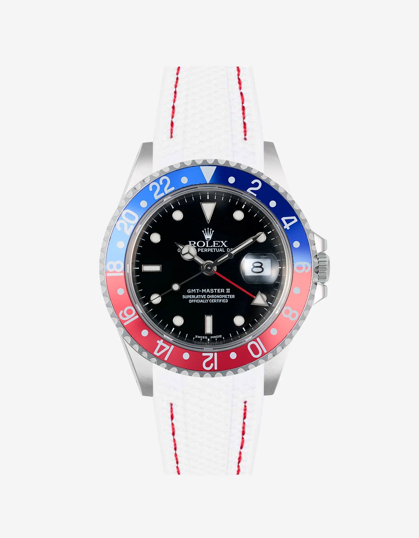 Vertech Rubber Strap for Rolex GMT Master II 16710 Pepsi - Image 19