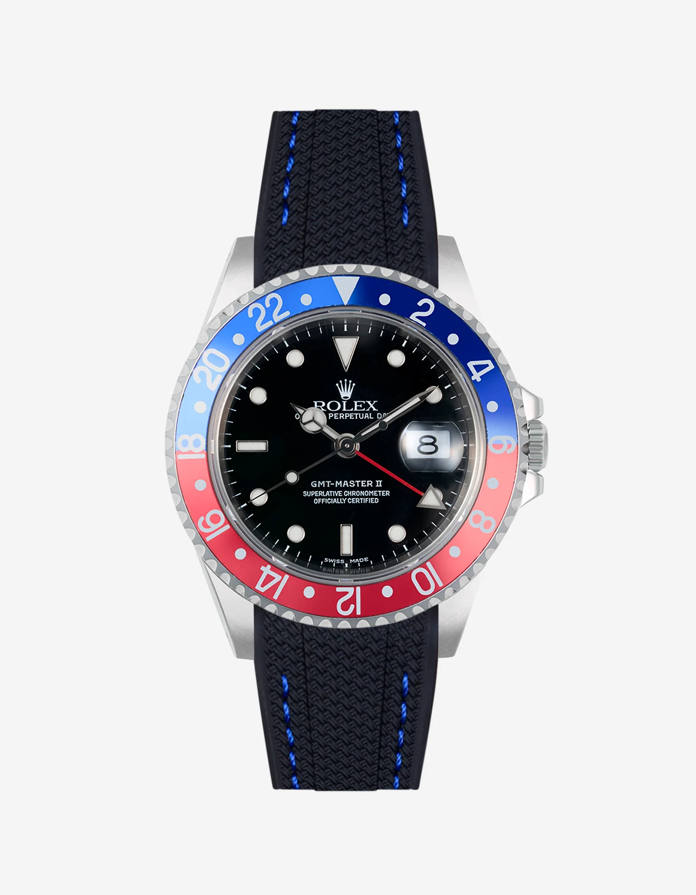 Vertech Rubber Strap for Rolex GMT Master II 16710 Pepsi - Image 22