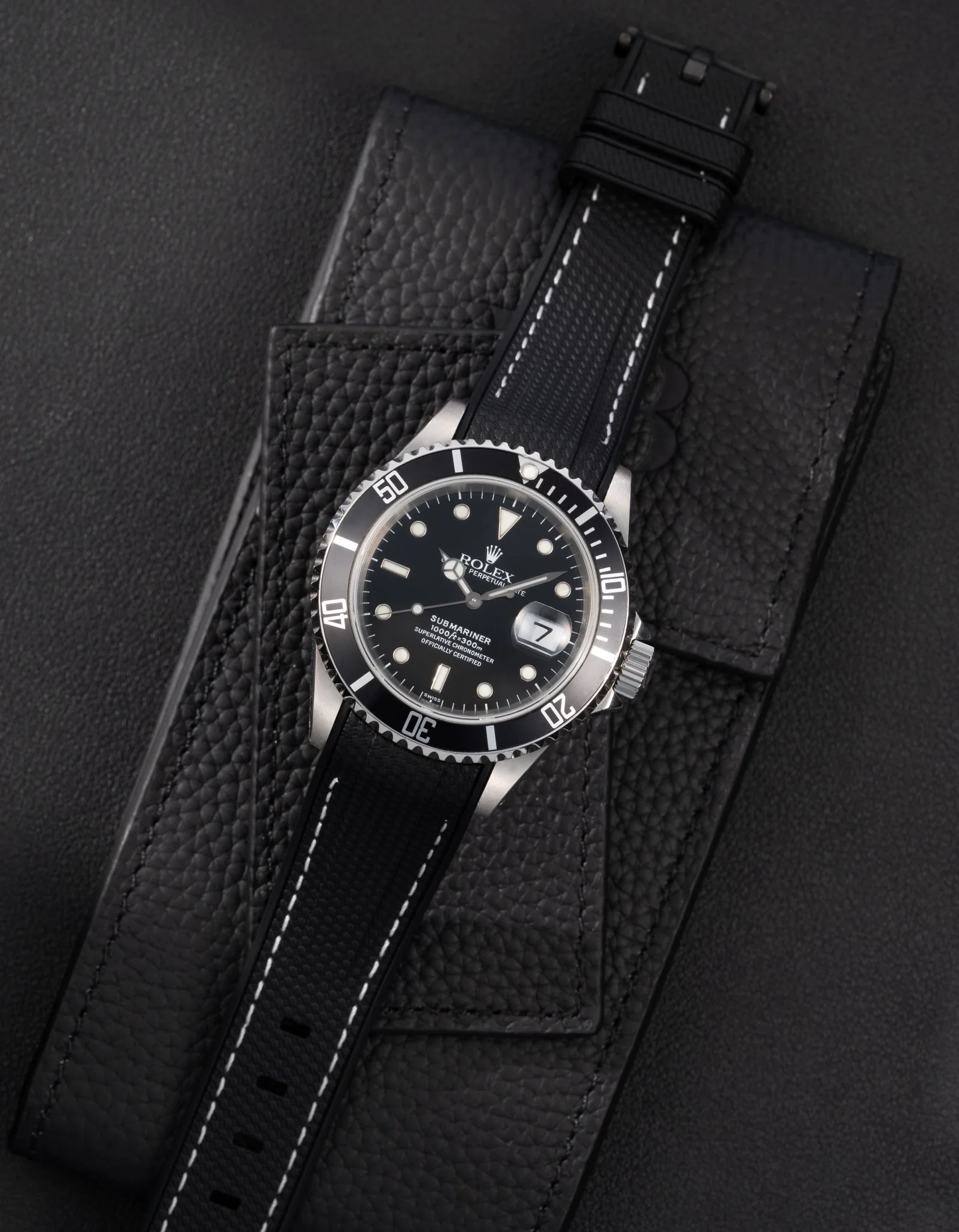 Vertech Rubber Strap for Rolex Submariner 16610 - Image 4