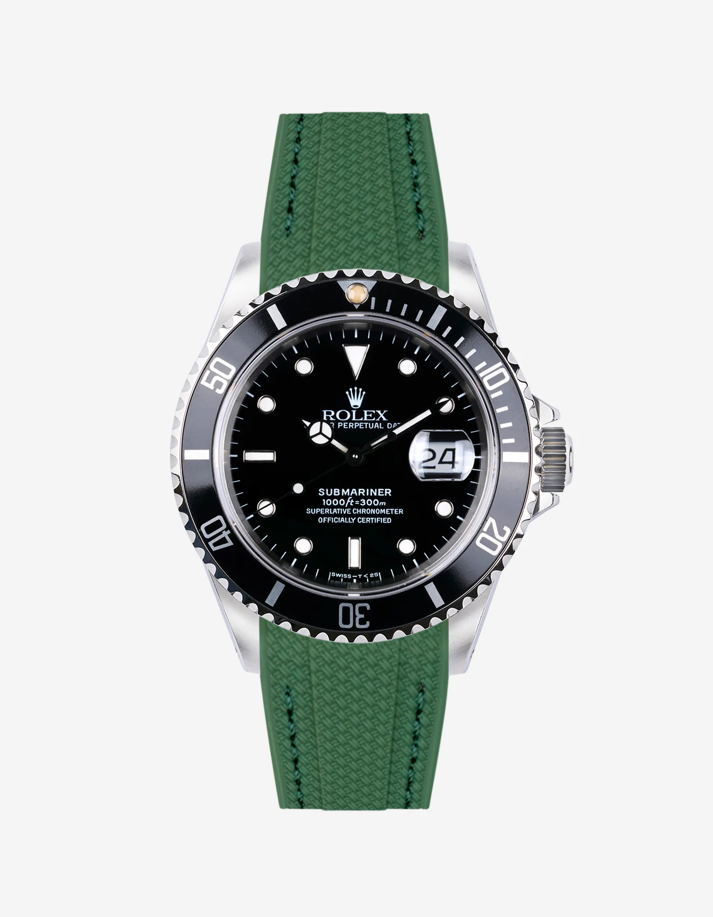 Vertech Rubber Strap for Rolex Submariner 16610 - Image 6