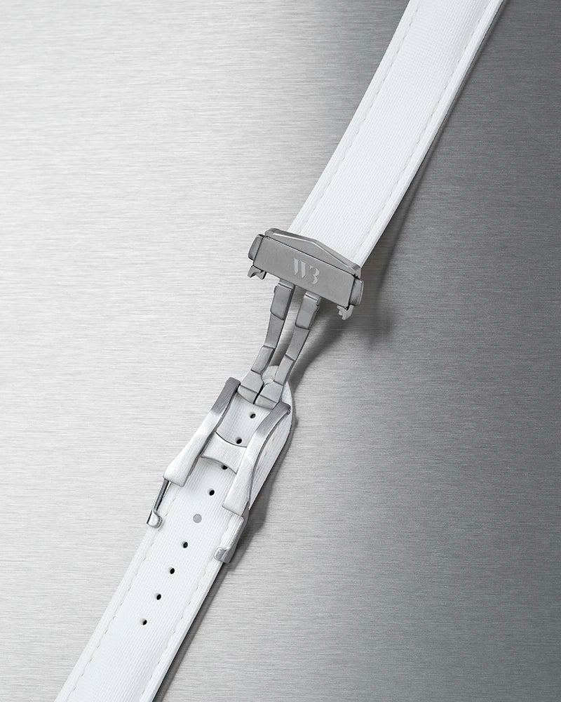Sailcloth FKM Rubber Strap With Deployant Clasp 18mm-22mm - Image 35